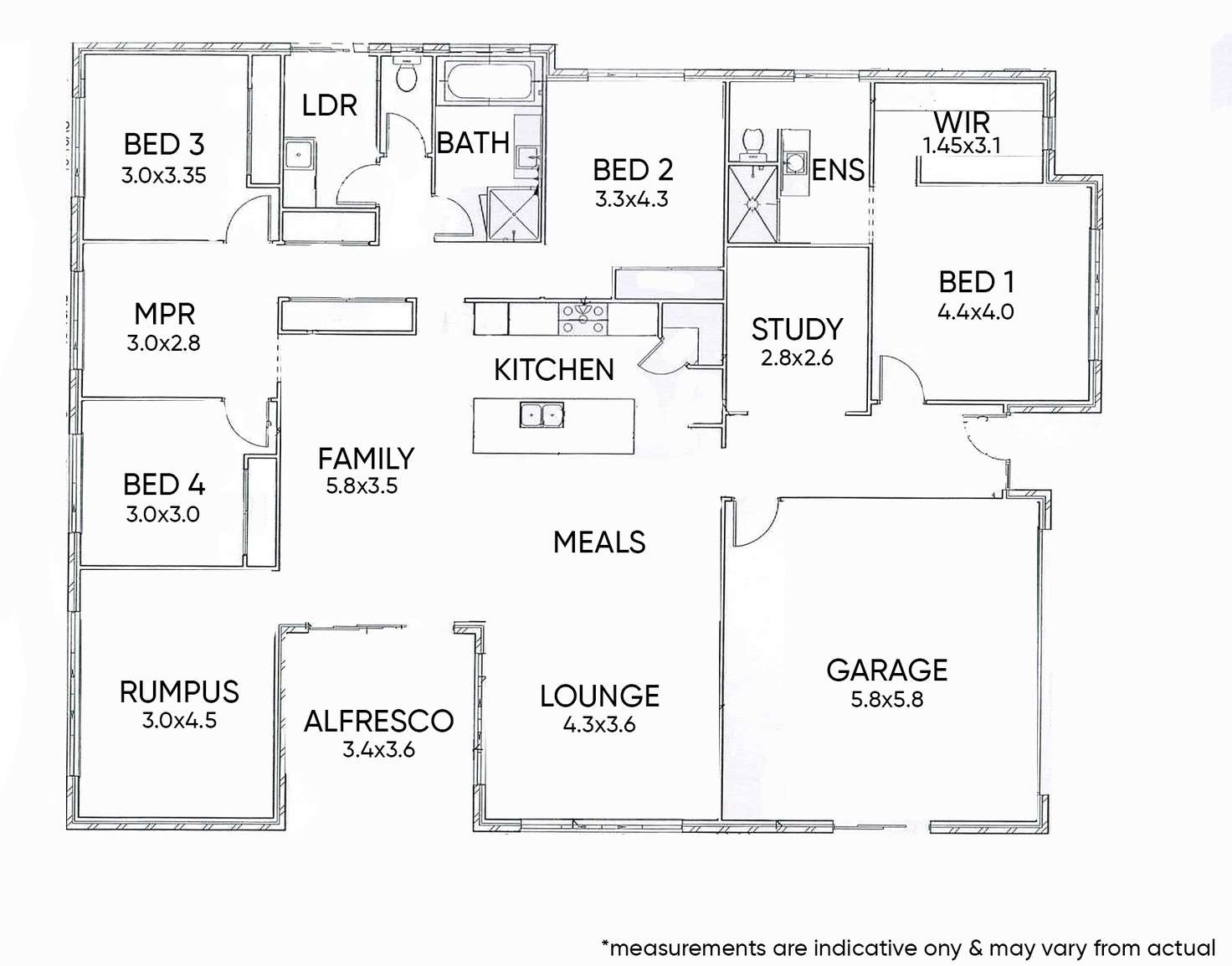 Floorplan of Homely house listing, 35 Tibouchina St, Mountain Creek QLD 4557