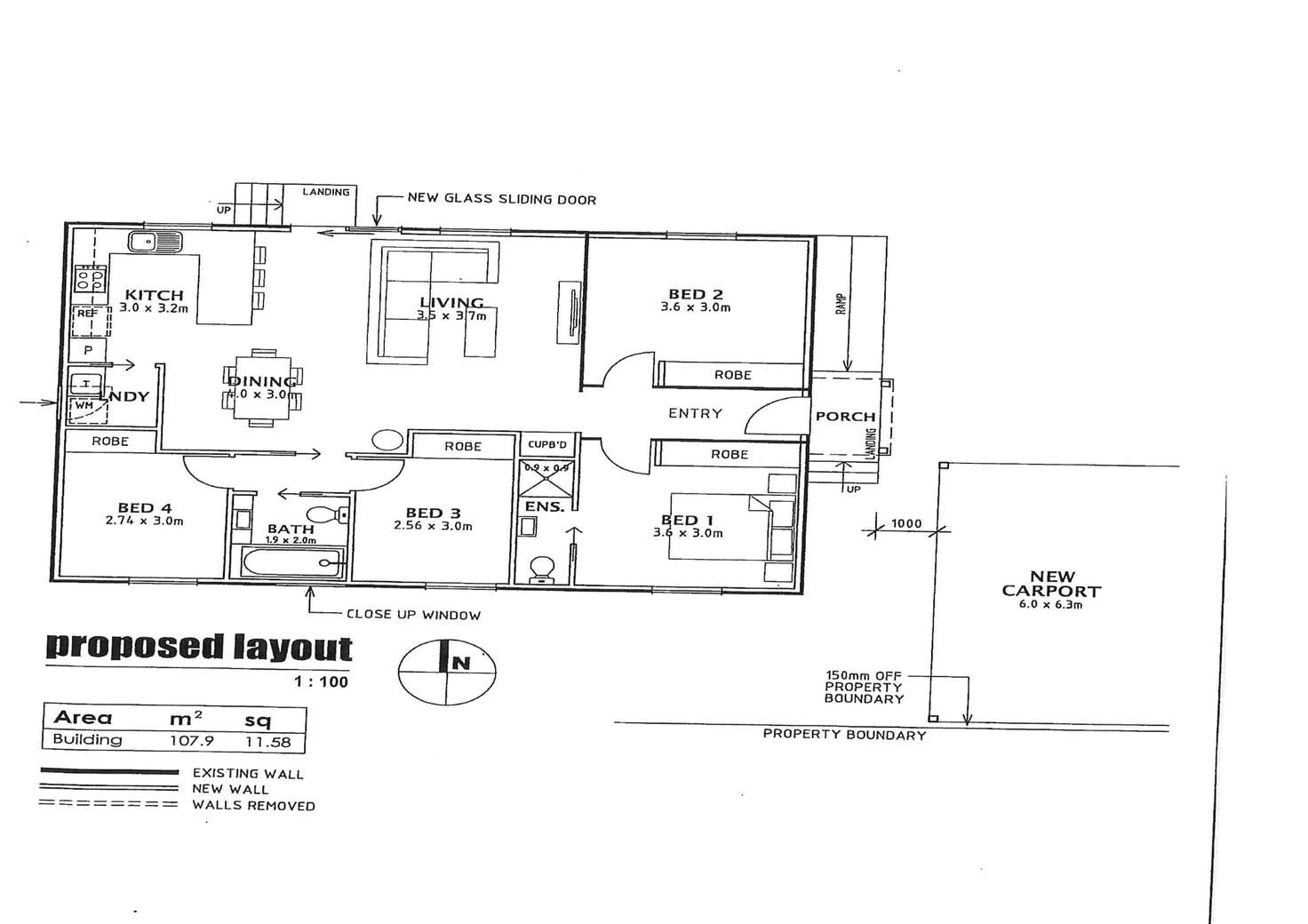 Floorplan of Homely house listing, 2/3 Phelans Lane, Moe VIC 3825