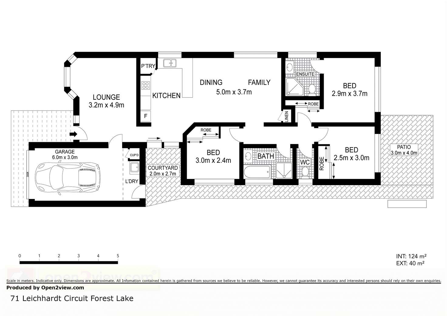 Floorplan of Homely house listing, 71 Leichhardt Cct, Forest Lake QLD 4078