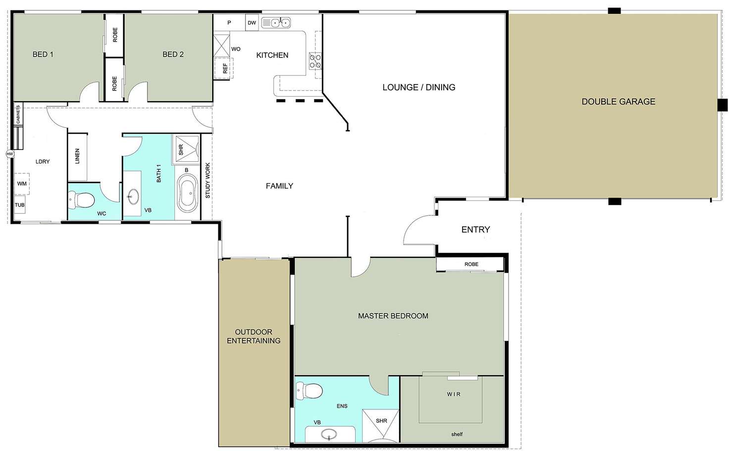 Floorplan of Homely house listing, 66 Mcpherson Rd, Sinnamon Park QLD 4073