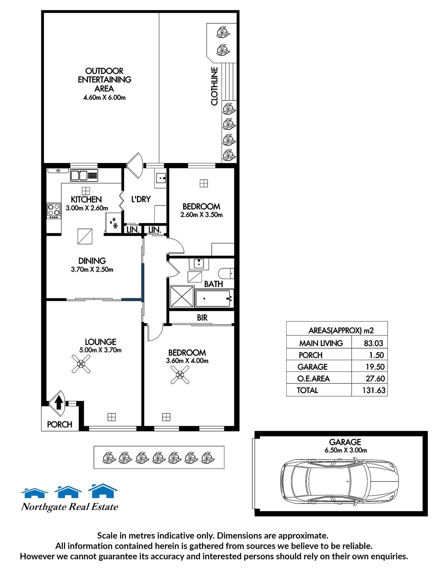 Floorplan of Homely unit listing, Unit 2/57 Valiant Rd, Holden Hill SA 5088