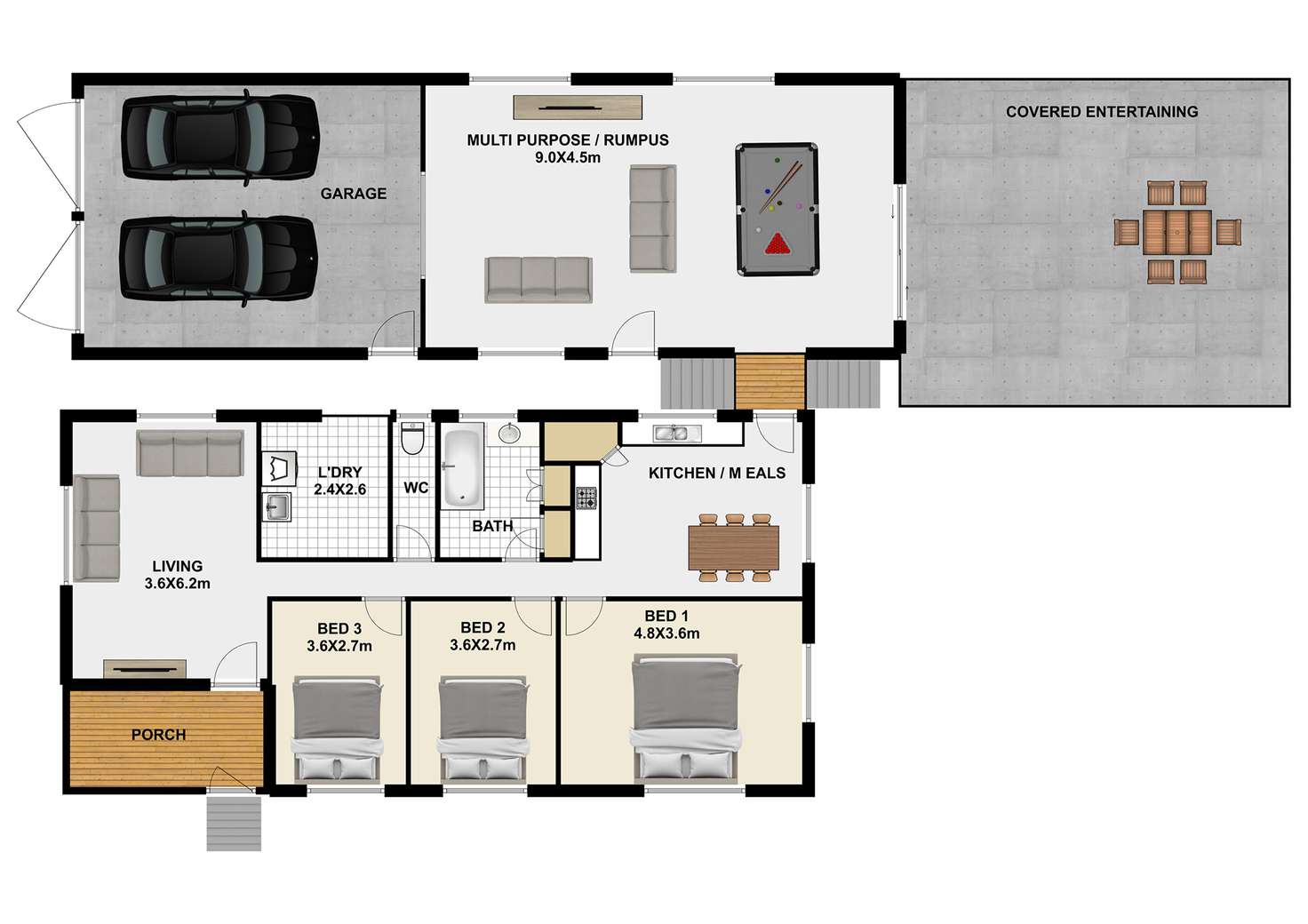 Floorplan of Homely house listing, 2 Sunbird St, Inala QLD 4077