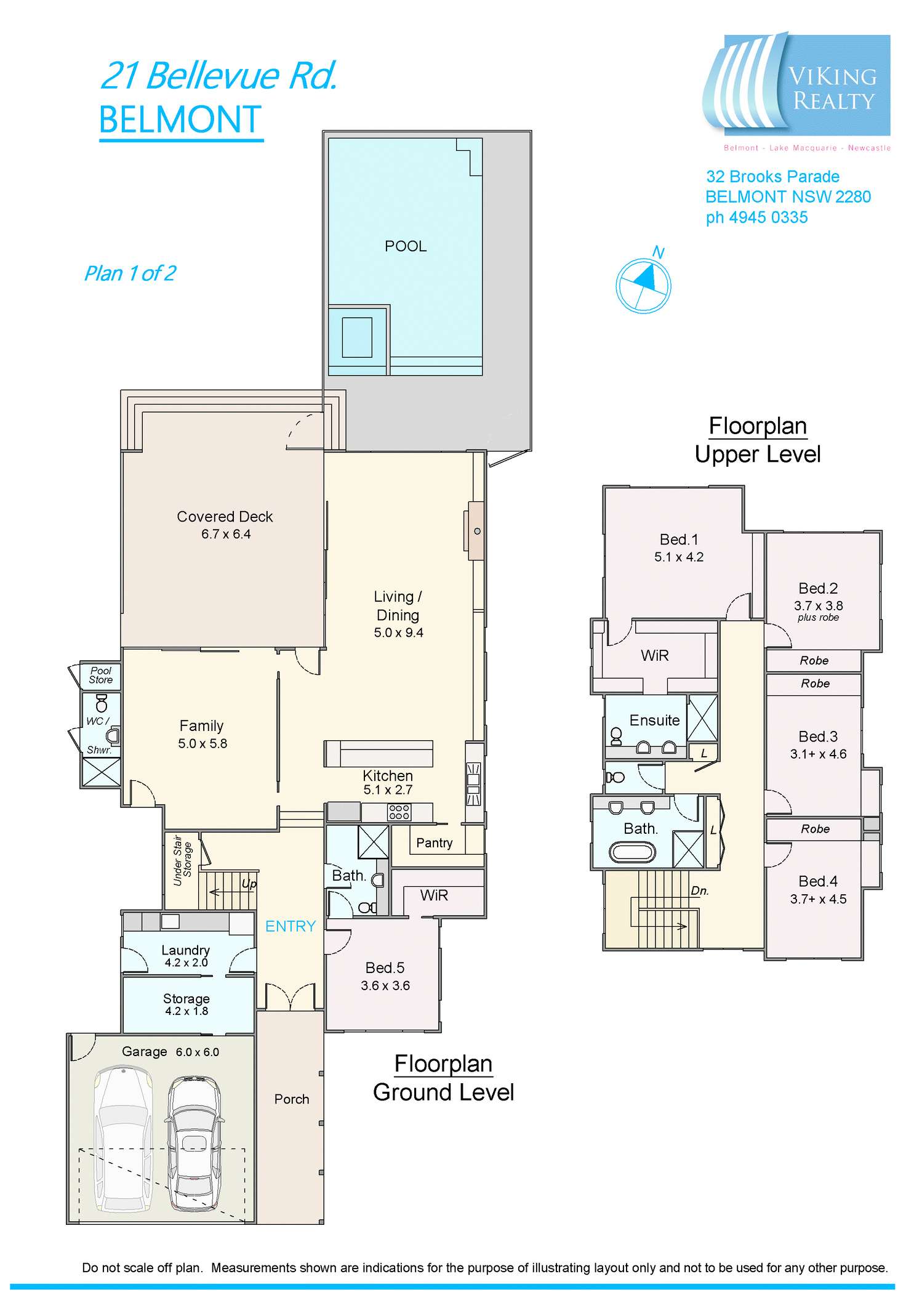 Floorplan of Homely house listing, 21 Bellevue Rd, Belmont NSW 2280