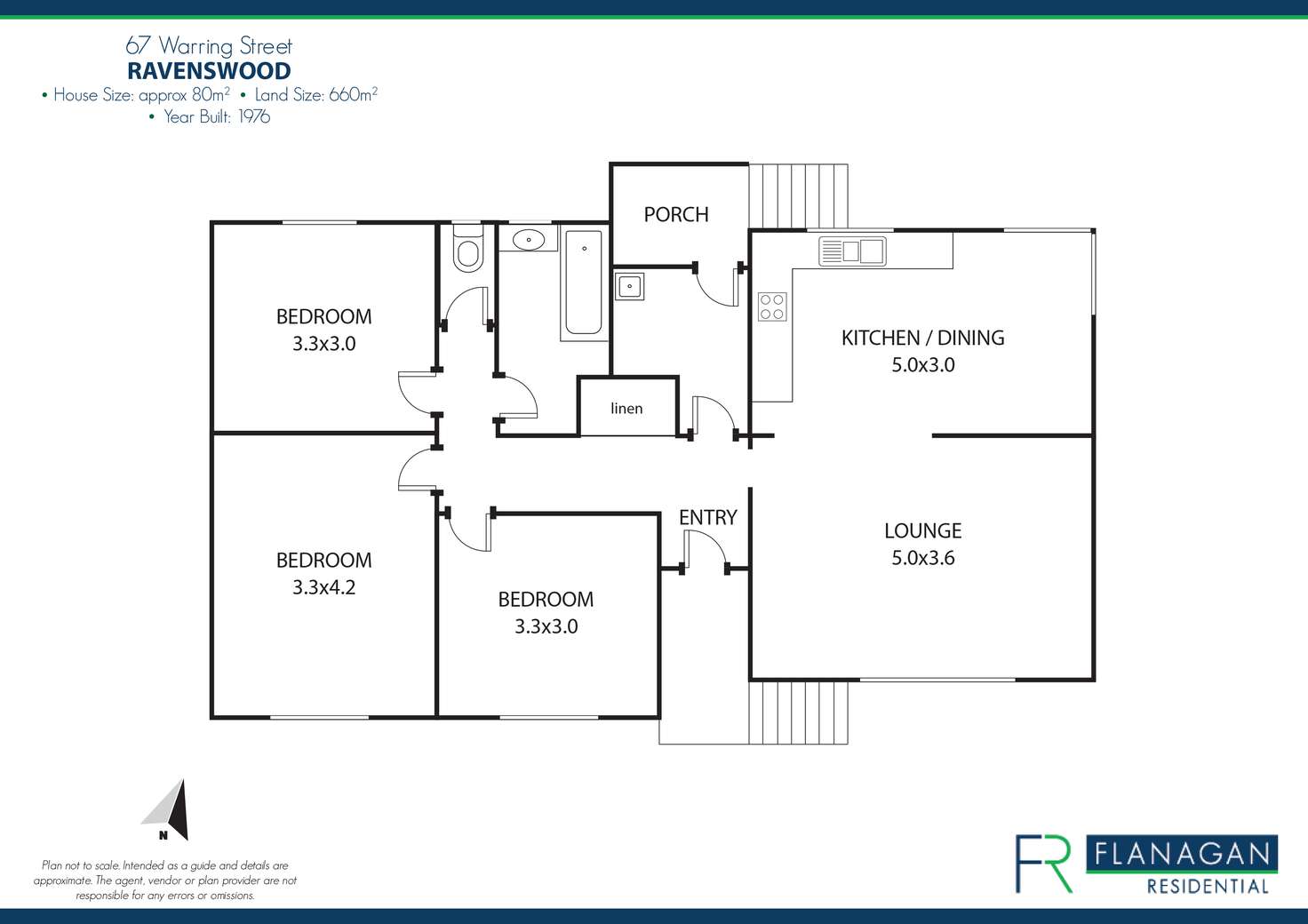 Floorplan of Homely house listing, 67 Warring St, Ravenswood TAS 7250
