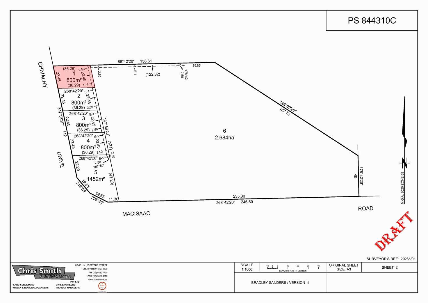 Floorplan of Homely residentialLand listing, Lot 1, LOT 1, 100 MacIsaac Road, Mooroopna VIC 3629