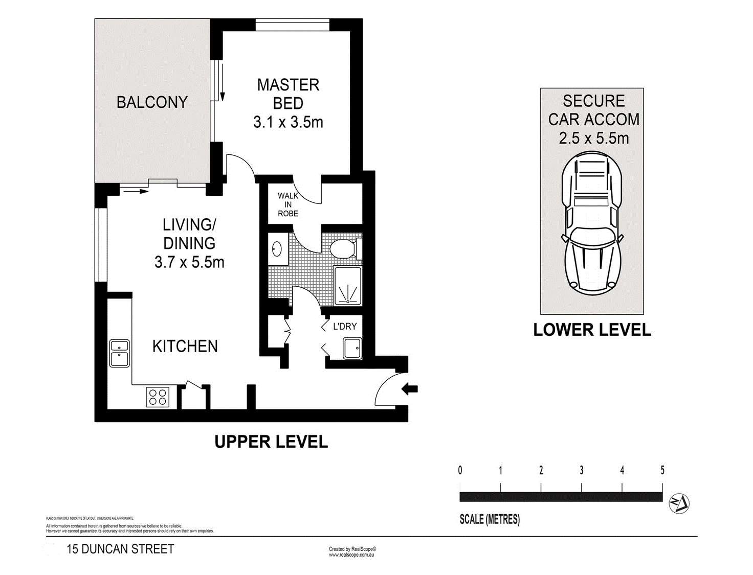 Floorplan of Homely apartment listing, 305/15 Duncan St, West End QLD 4101