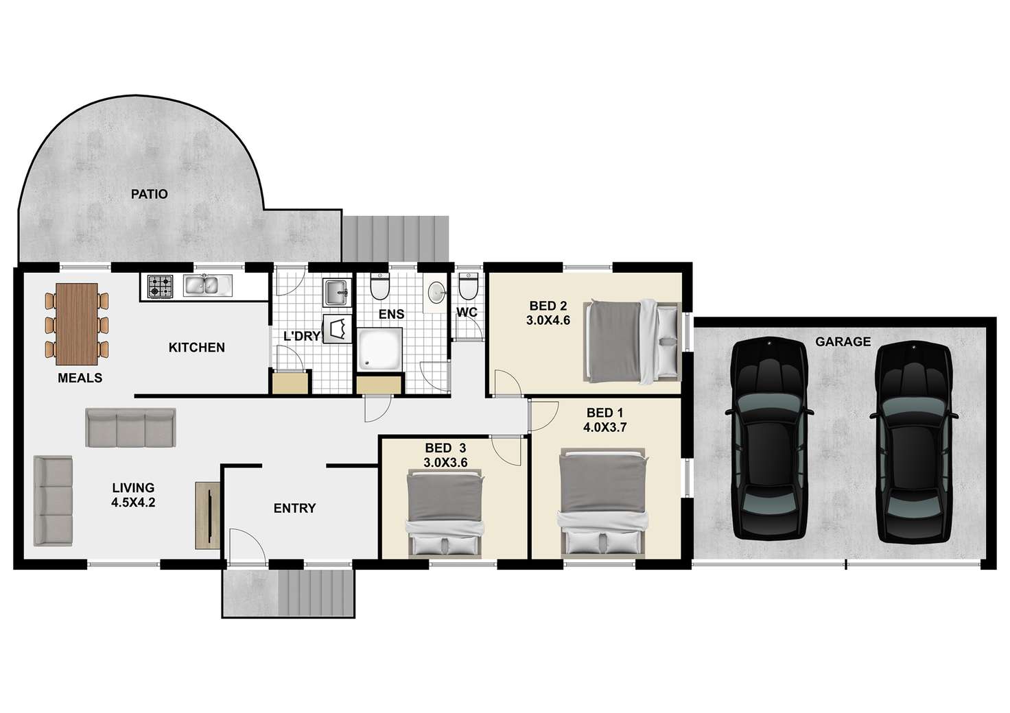 Floorplan of Homely house listing, 2 Skylark St, Inala QLD 4077