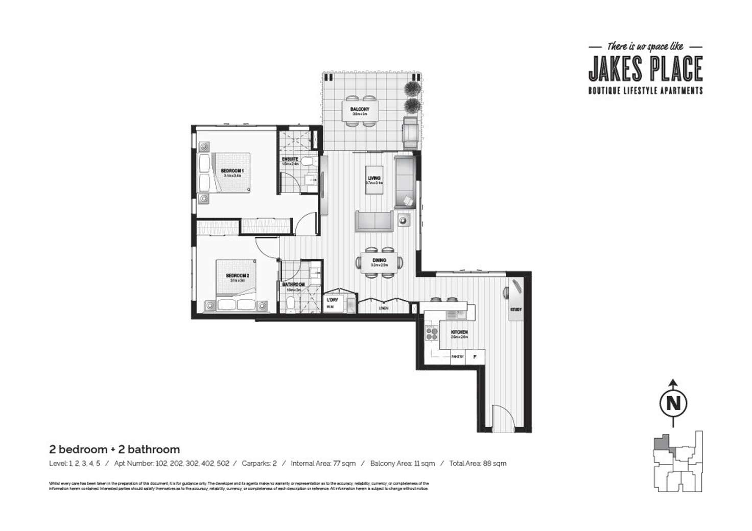 Floorplan of Homely apartment listing, Unit 102/28 Cartwright St, Windsor QLD 4030