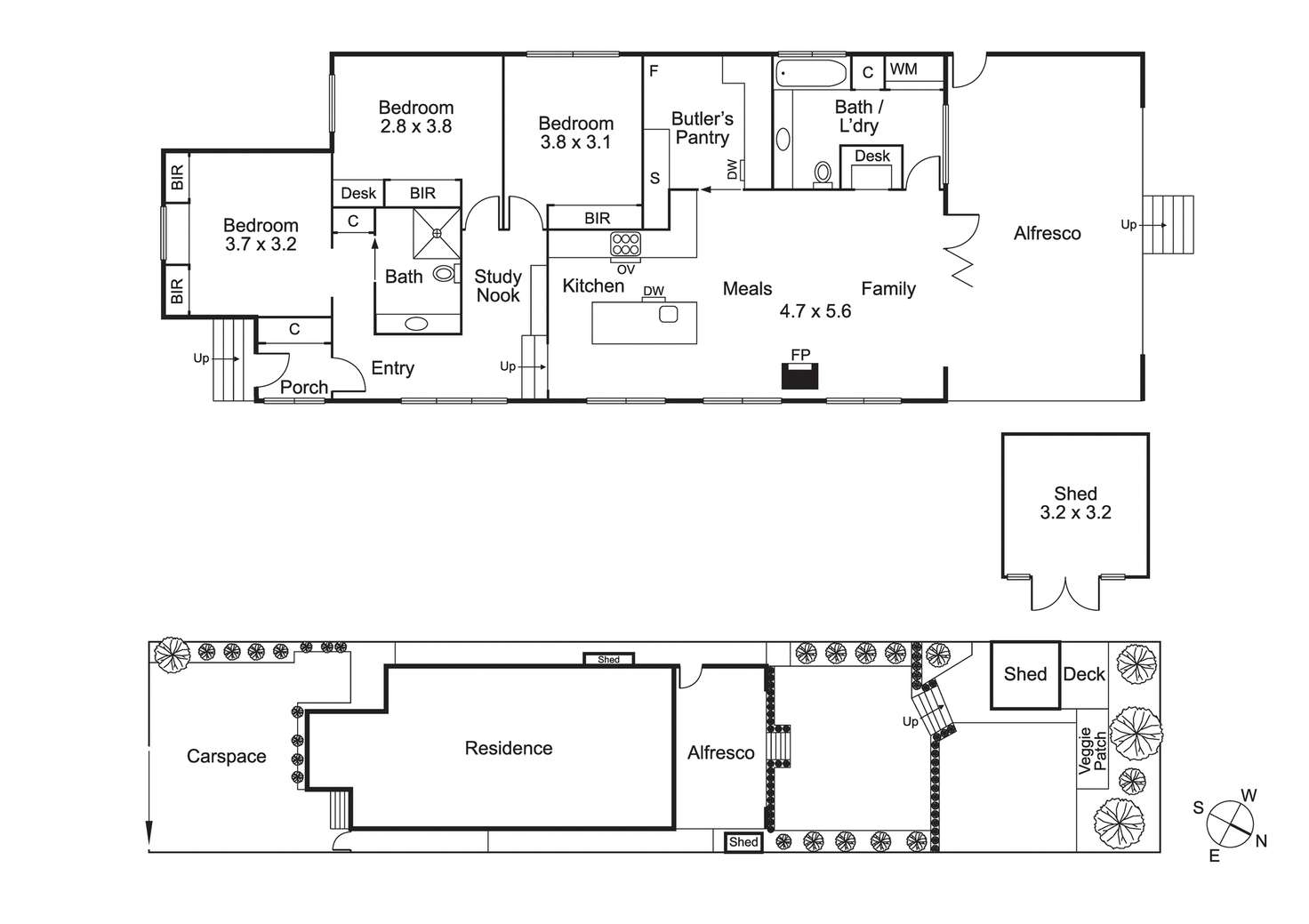 Floorplan of Homely house listing, 226 Balcombe Rd, Mentone VIC 3194