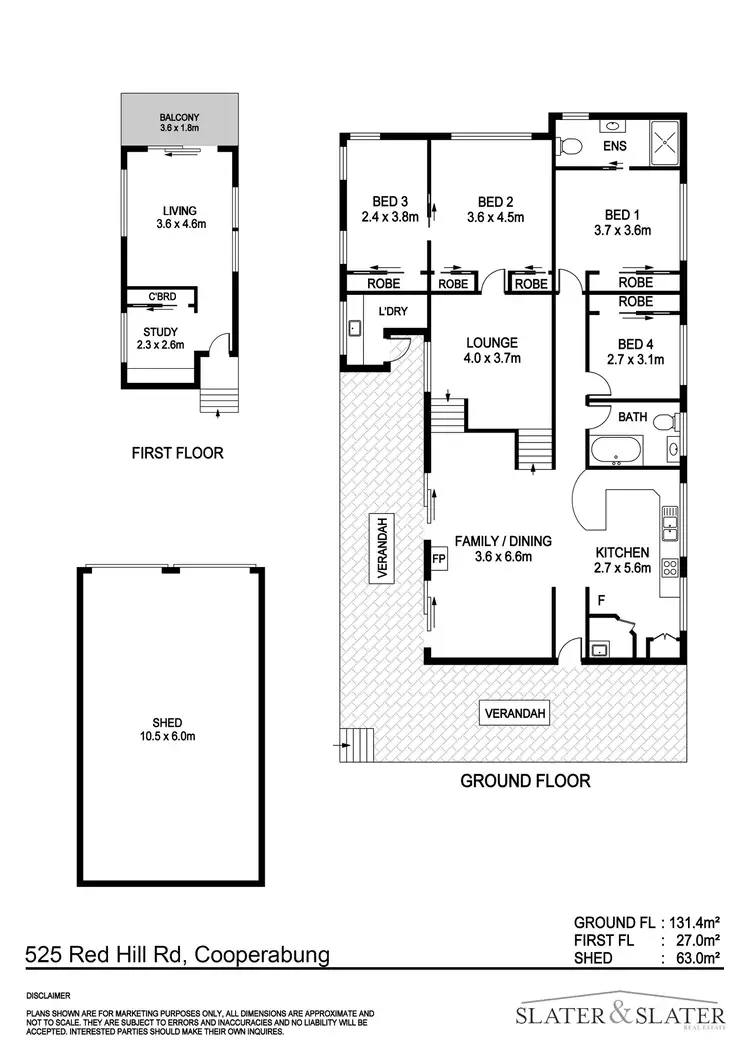 Floorplan of Homely rural property listing, 525 Red Hill Rd, Cooperabung Via, Telegraph Point NSW 2441