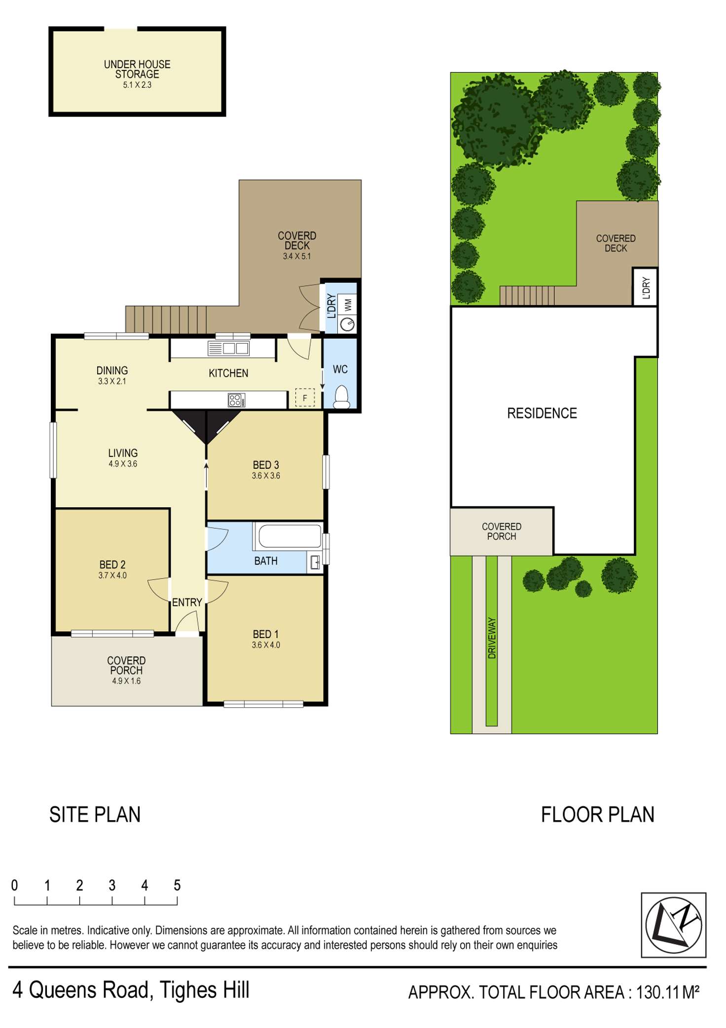 Floorplan of Homely house listing, 4 Queens Rd, Tighes Hill NSW 2297