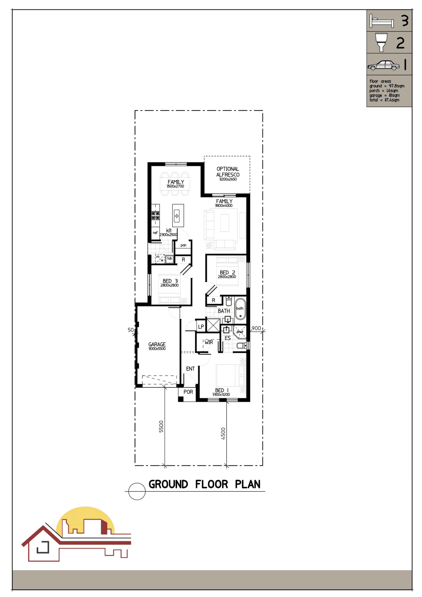 Floorplan of Homely house listing, 13th Ave, Austral NSW 2179
