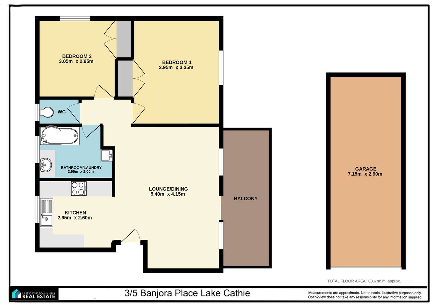 Floorplan of Homely unit listing, Unit 3/5 Banjora Pl, Lake Cathie NSW 2445