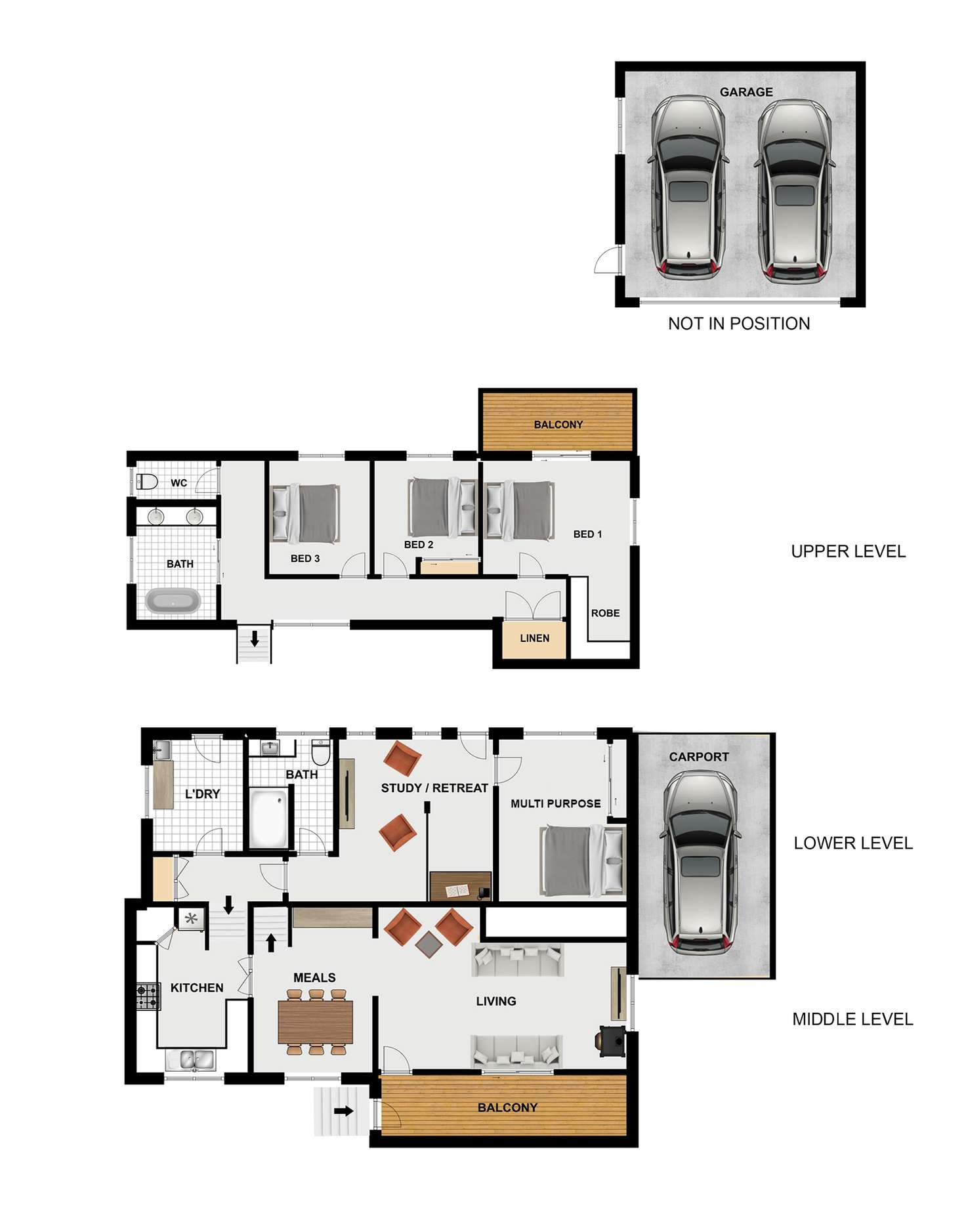 Floorplan of Homely house listing, 64 Southampton Rd, Ellen Grove QLD 4078