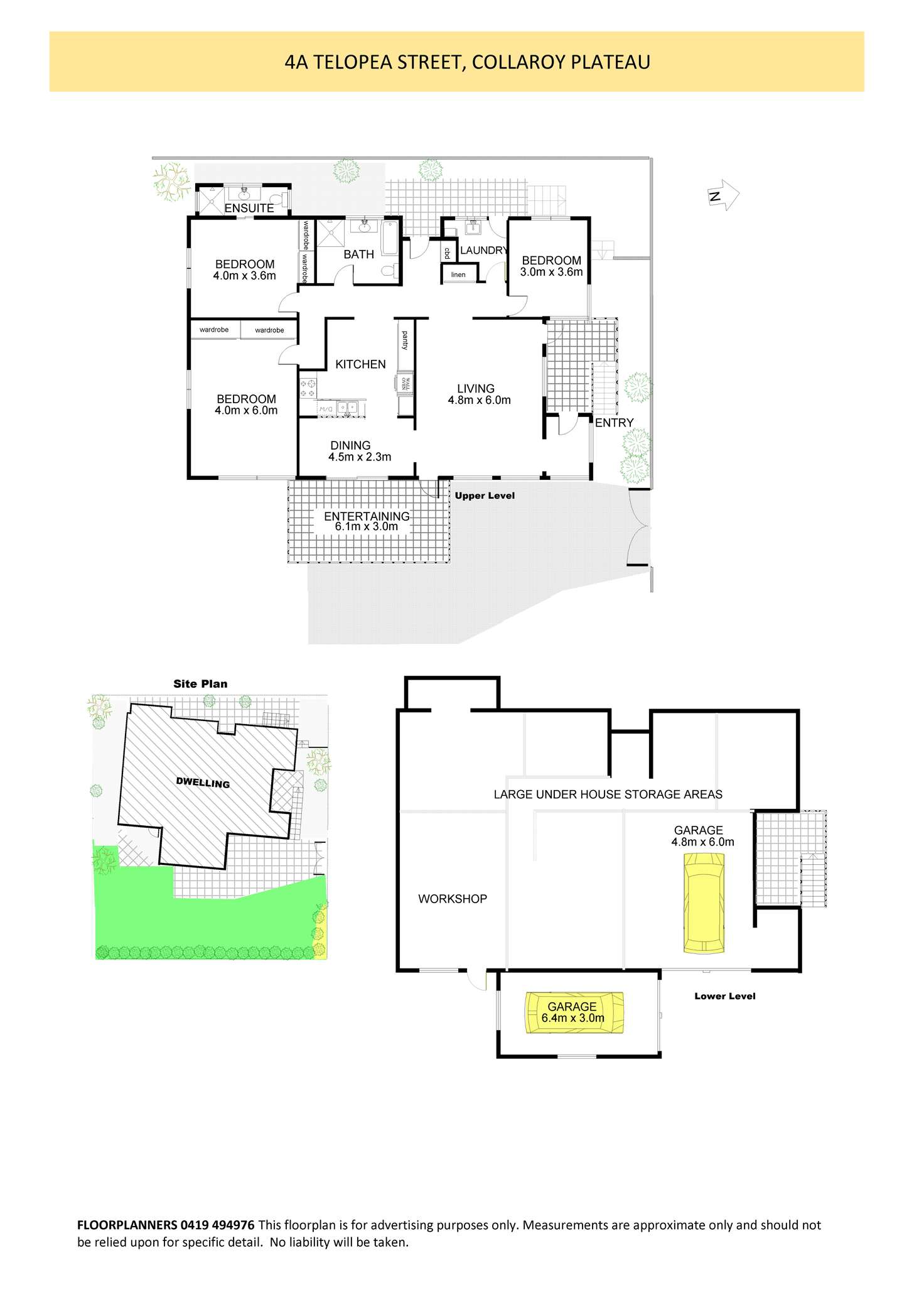 Floorplan of Homely house listing, 4A Telopea St, Collaroy Plateau NSW 2097