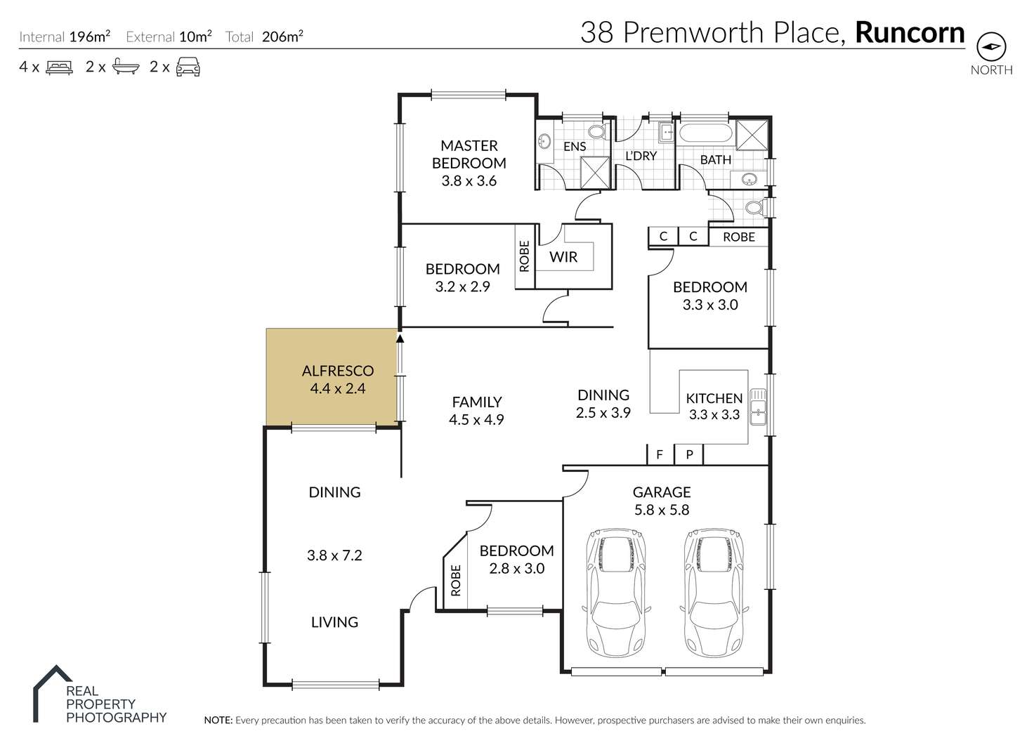 Floorplan of Homely house listing, 38 Premworth Pl, Runcorn QLD 4113