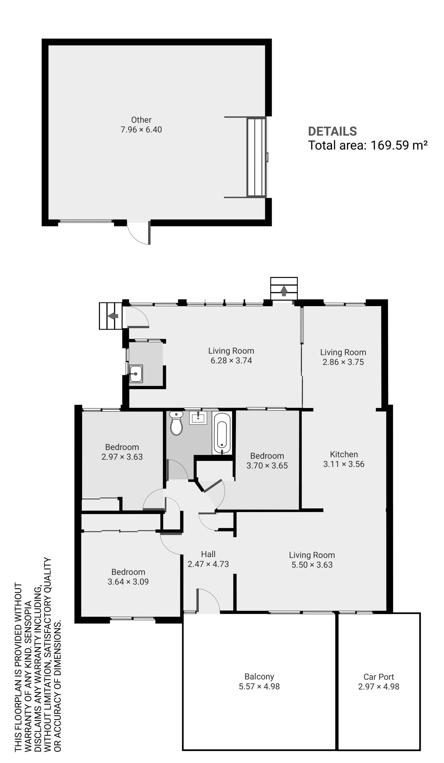 Floorplan of Homely house listing, 26 Sanananda St, Darra QLD 4076