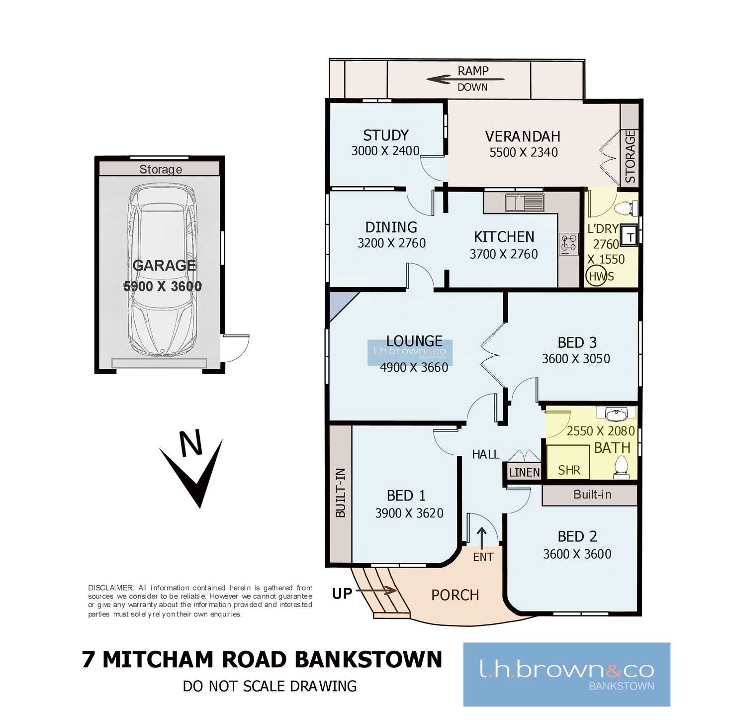 Floorplan of Homely house listing, 7 Mitcham Road, Bankstown NSW 2200