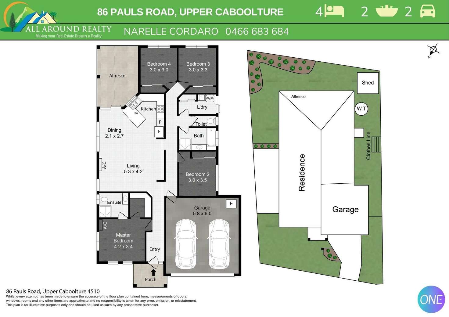 Floorplan of Homely house listing, 86 Pauls Rd, Upper Caboolture QLD 4510