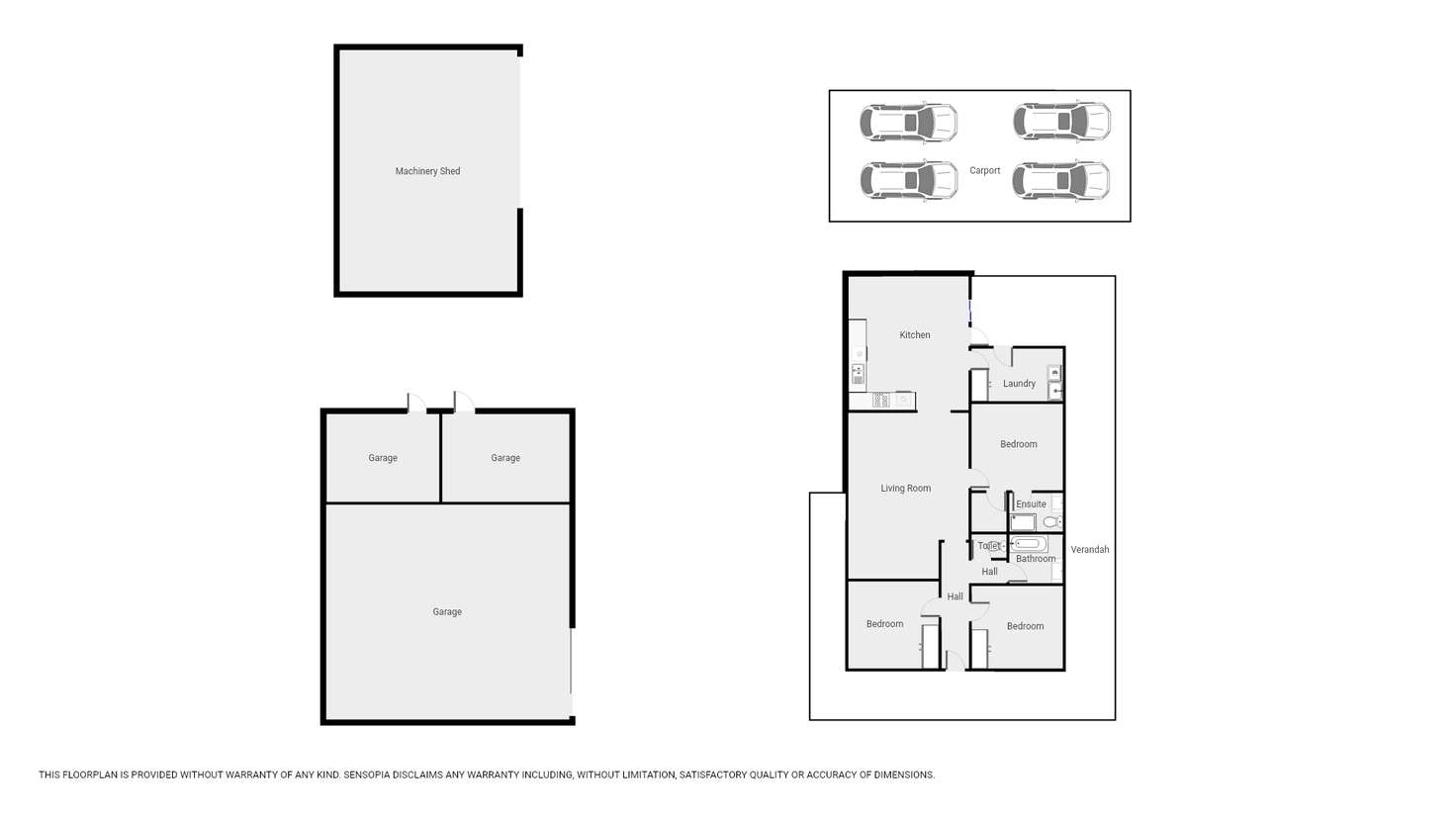 Floorplan of Homely house listing, 117 Morocco Hill Rd, Moyston VIC 3377