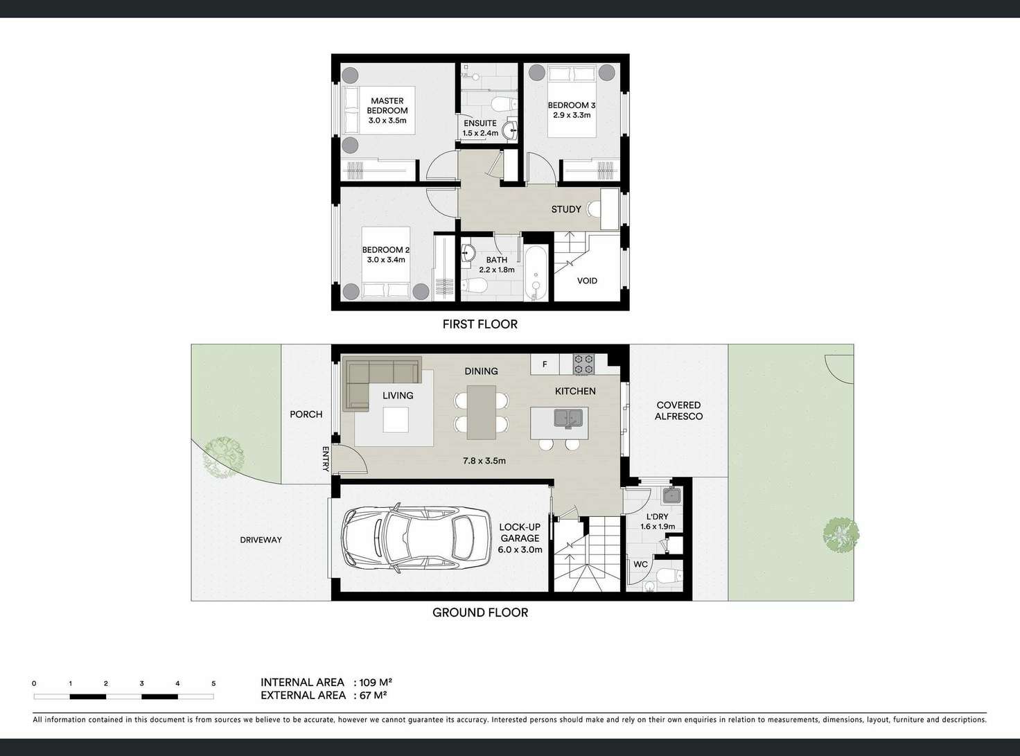 Floorplan of Homely townhouse listing, Unit 9/10 Crayfish St, Mountain Creek QLD 4557