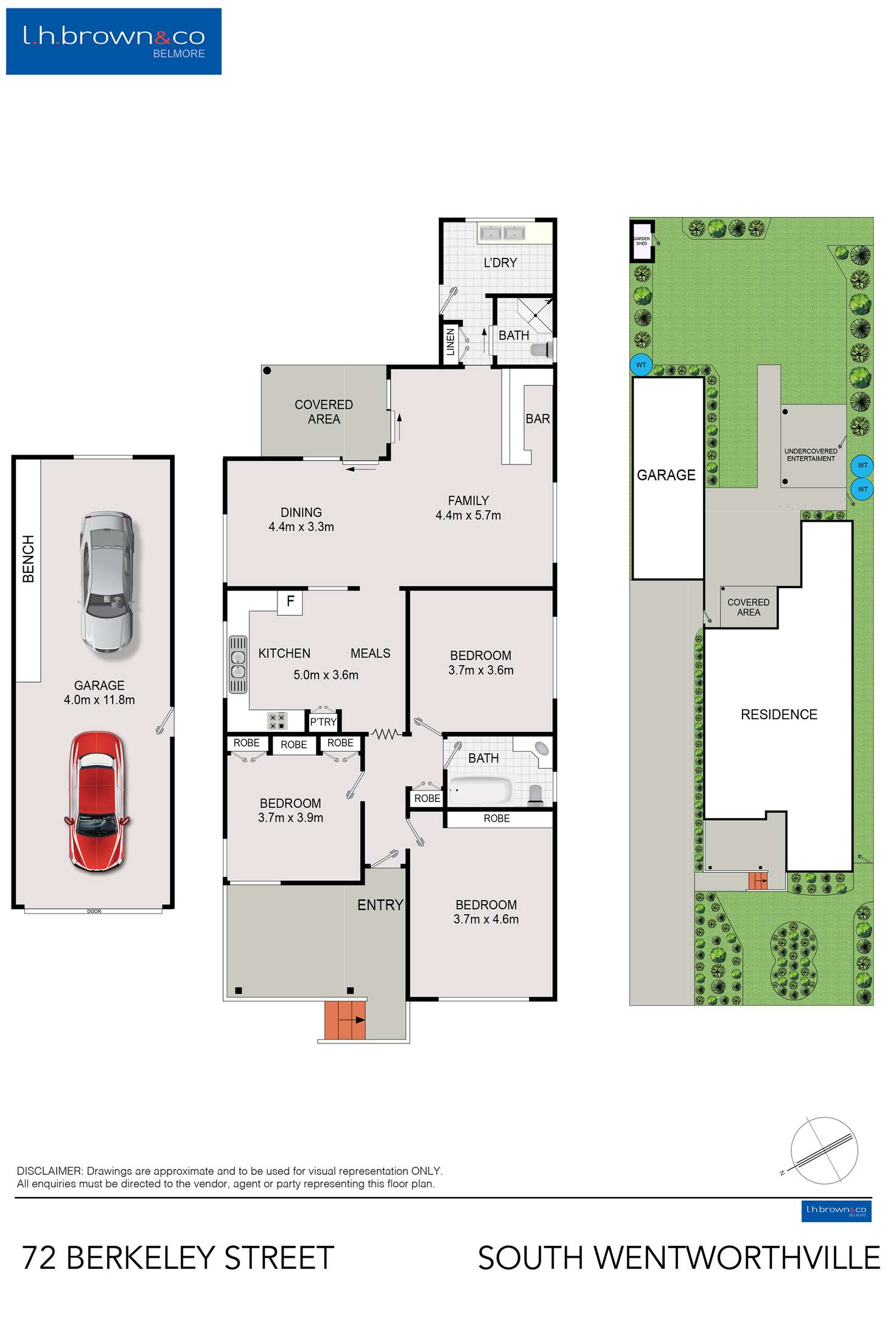 Floorplan of Homely house listing, 72 Berkeley St, South Wentworthville NSW 2145