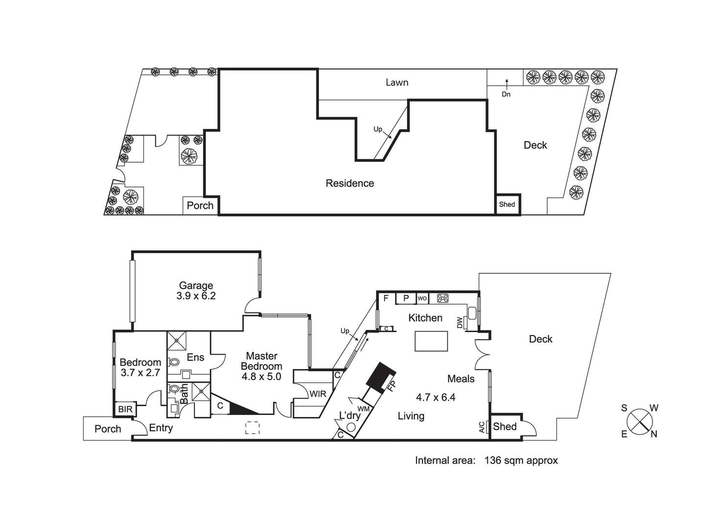 Floorplan of Homely house listing, 23 Rogers Ave, Brighton East VIC 3187