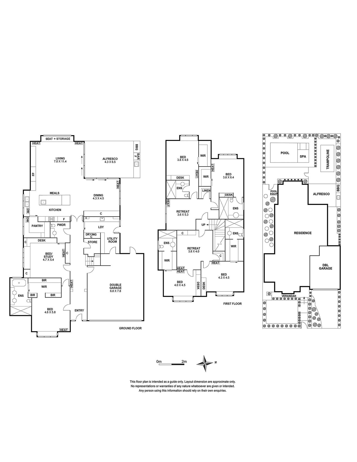 Floorplan of Homely house listing, 19 The Avenue, Hampton VIC 3188