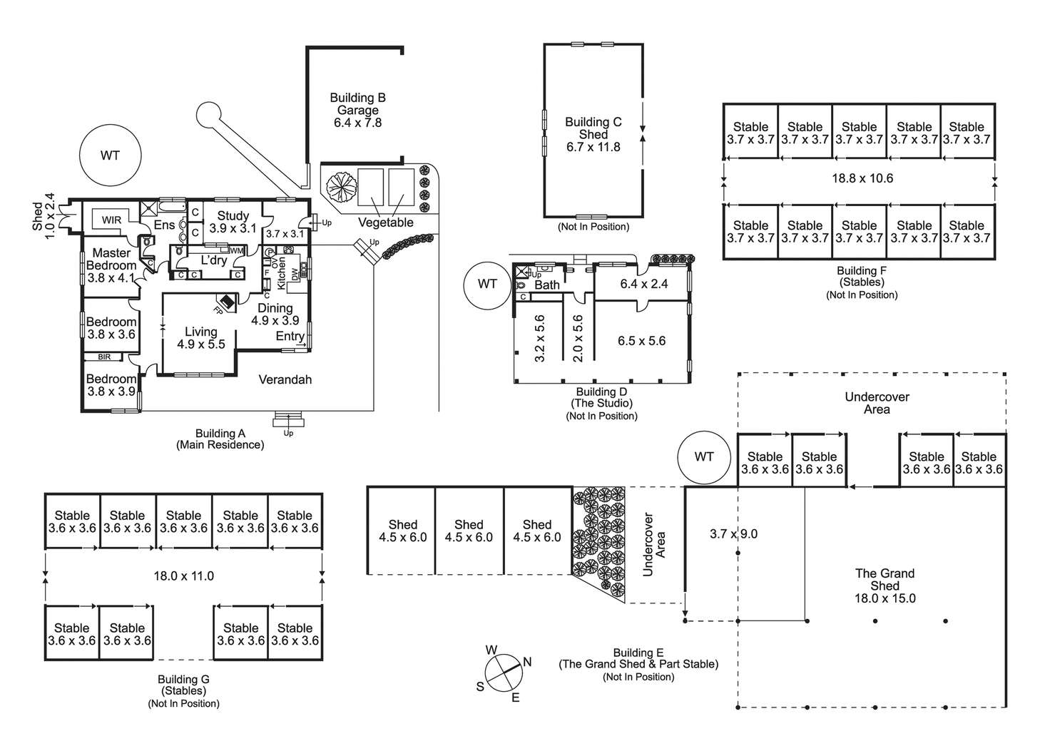 Floorplan of Homely acreageSemiRural listing, 385 Five Mile Rd, Pakenham South VIC 3810