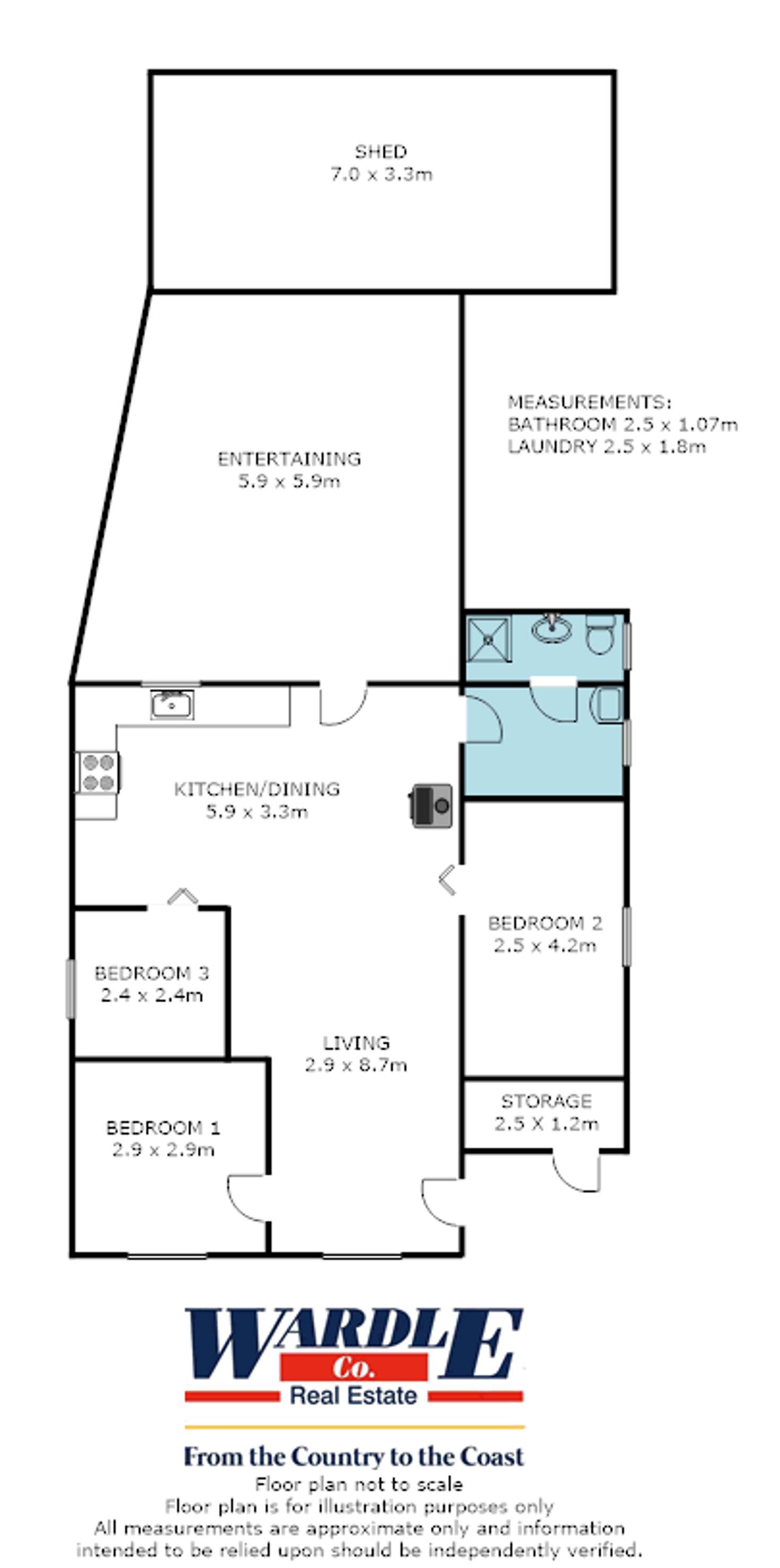 Floorplan of Homely house listing, 19 Trevally Rd, Fisherman Bay SA 5522