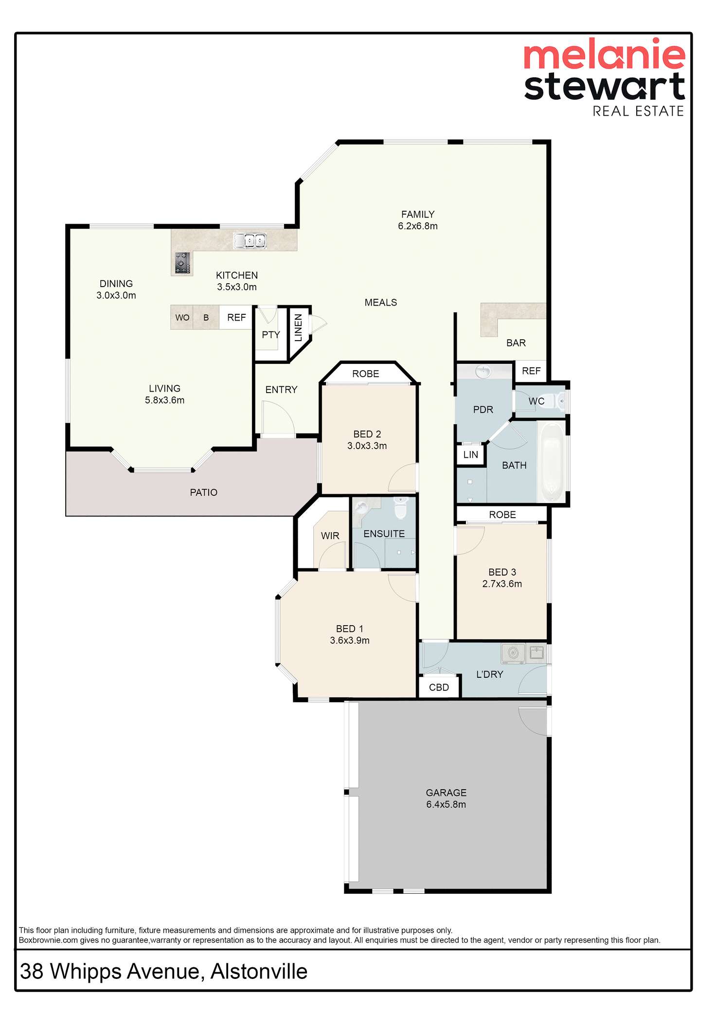 Floorplan of Homely house listing, 38 Whipps Avenue, Alstonville NSW 2477