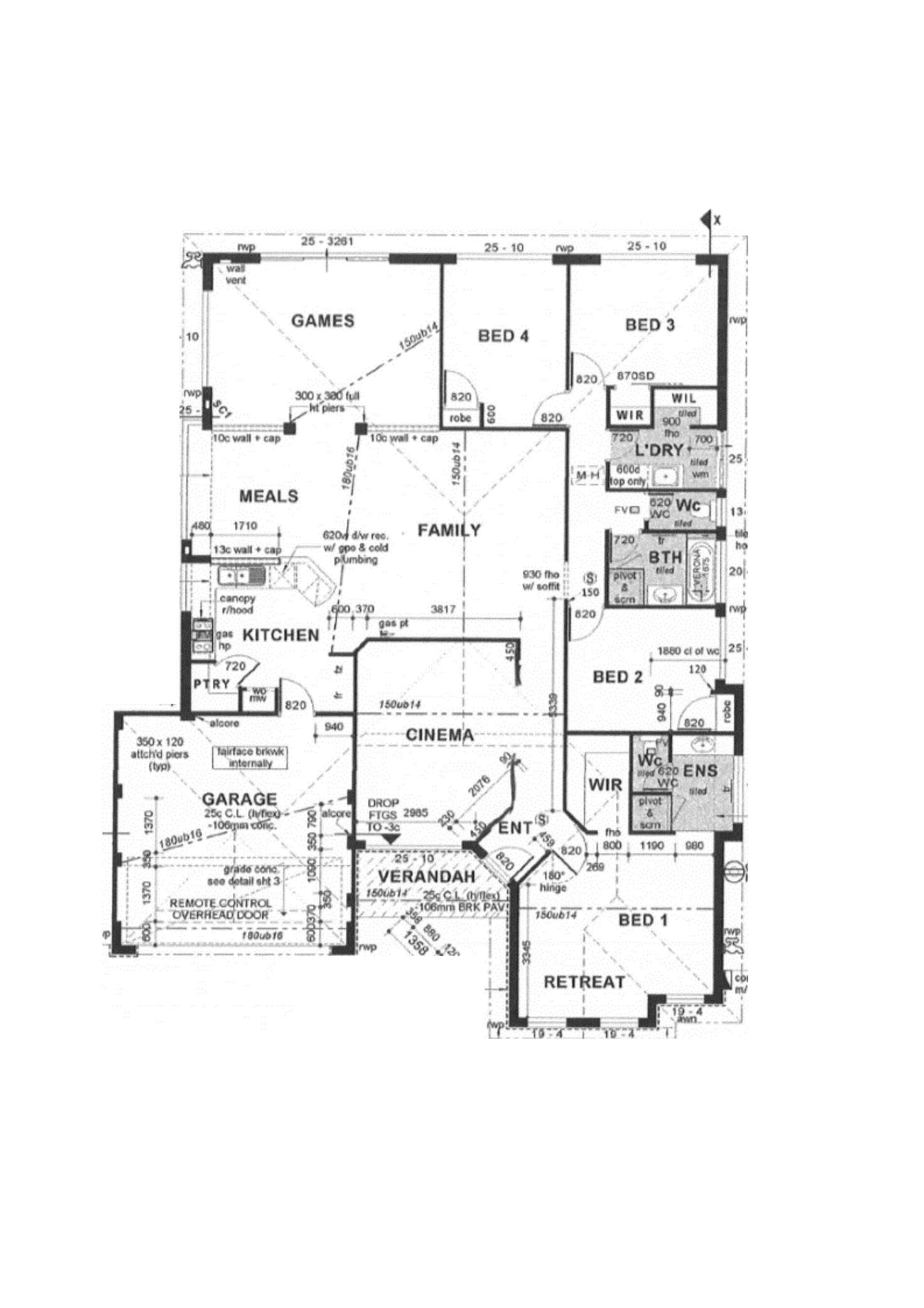 Floorplan of Homely house listing, 55 Azurite Drive, Australind WA 6233