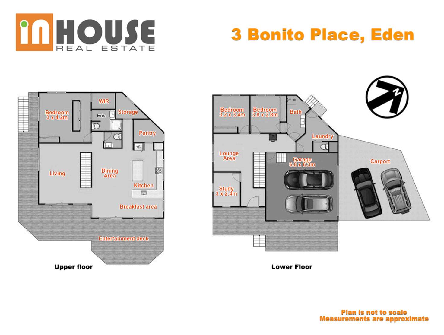 Floorplan of Homely house listing, 3 Bonito Place, Eden NSW 2551