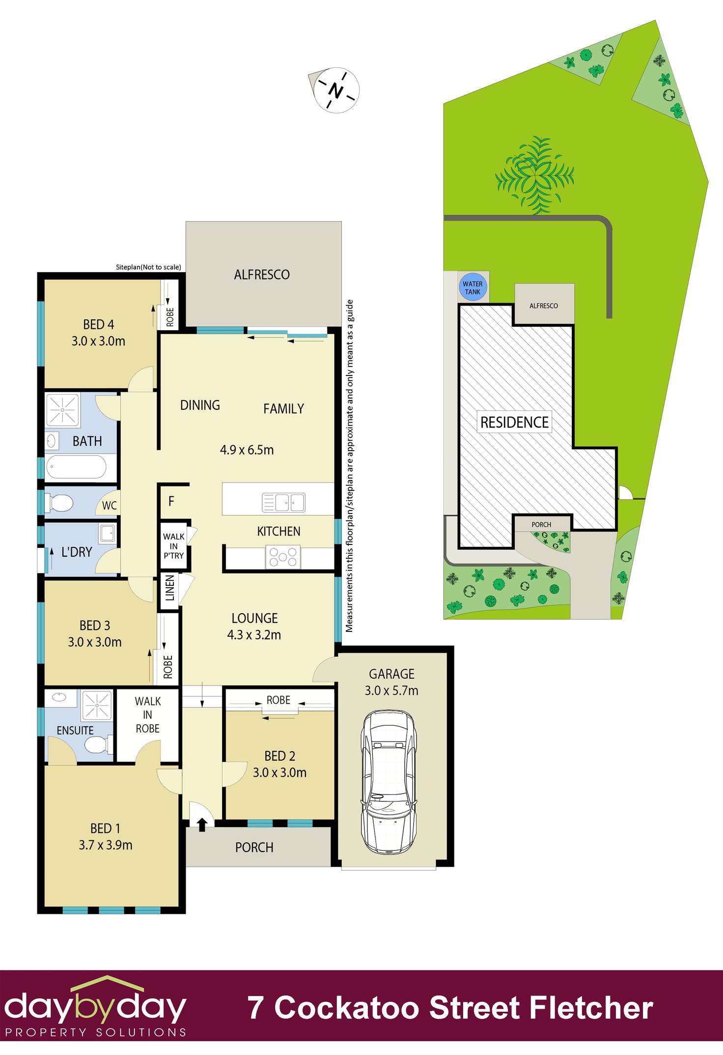 Floorplan of Homely house listing, 7 Cockatoo Street, Fletcher NSW 2287