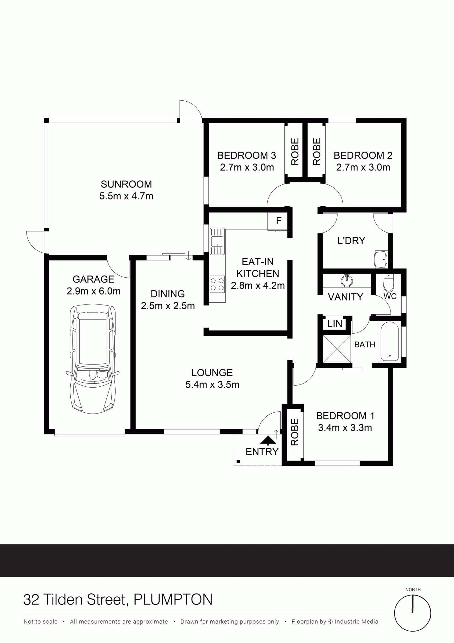 Floorplan of Homely house listing, 32 Tilden Street, Plumpton NSW 2761