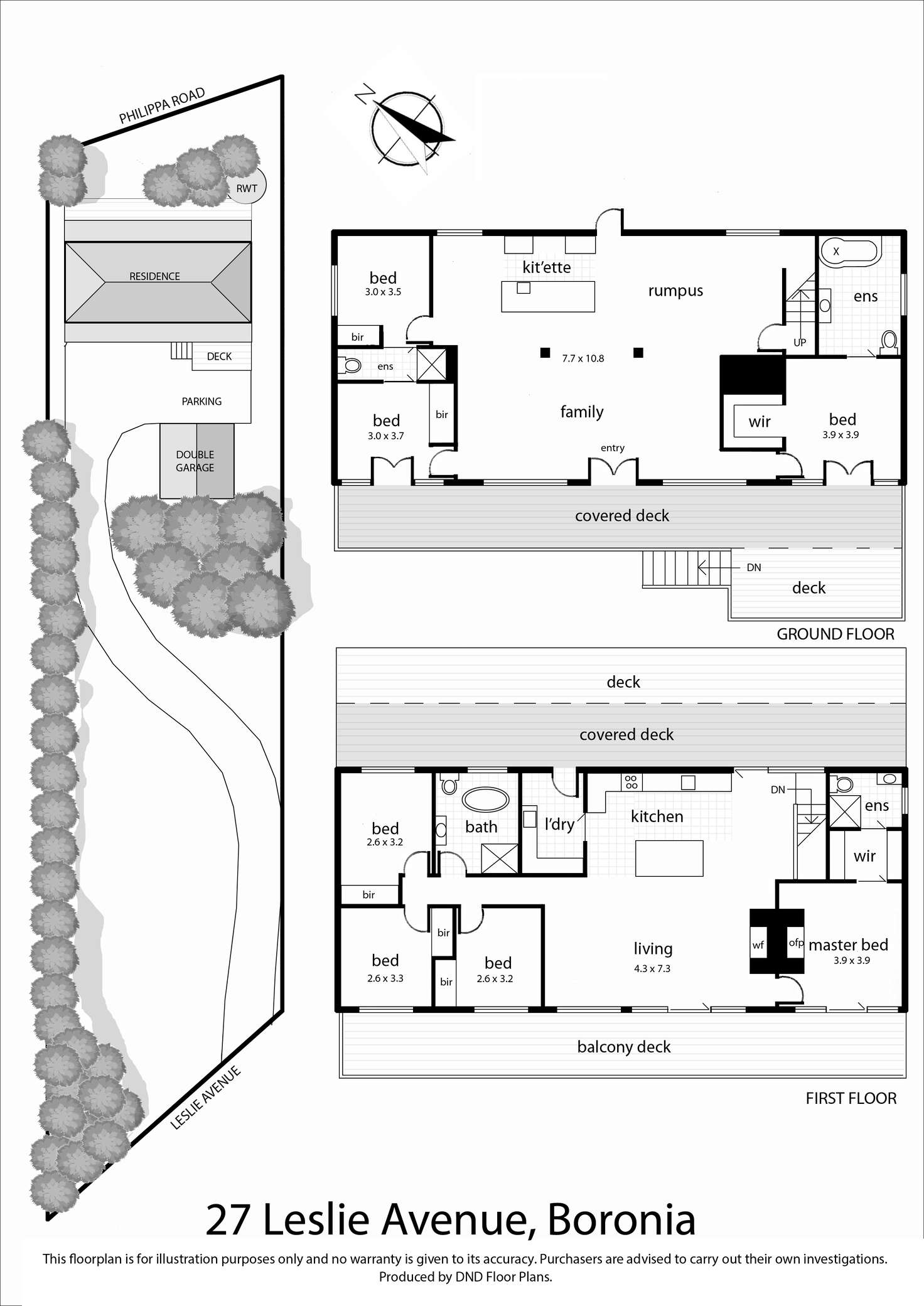 Floorplan of Homely house listing, 42 Philippa Road, Boronia VIC 3155