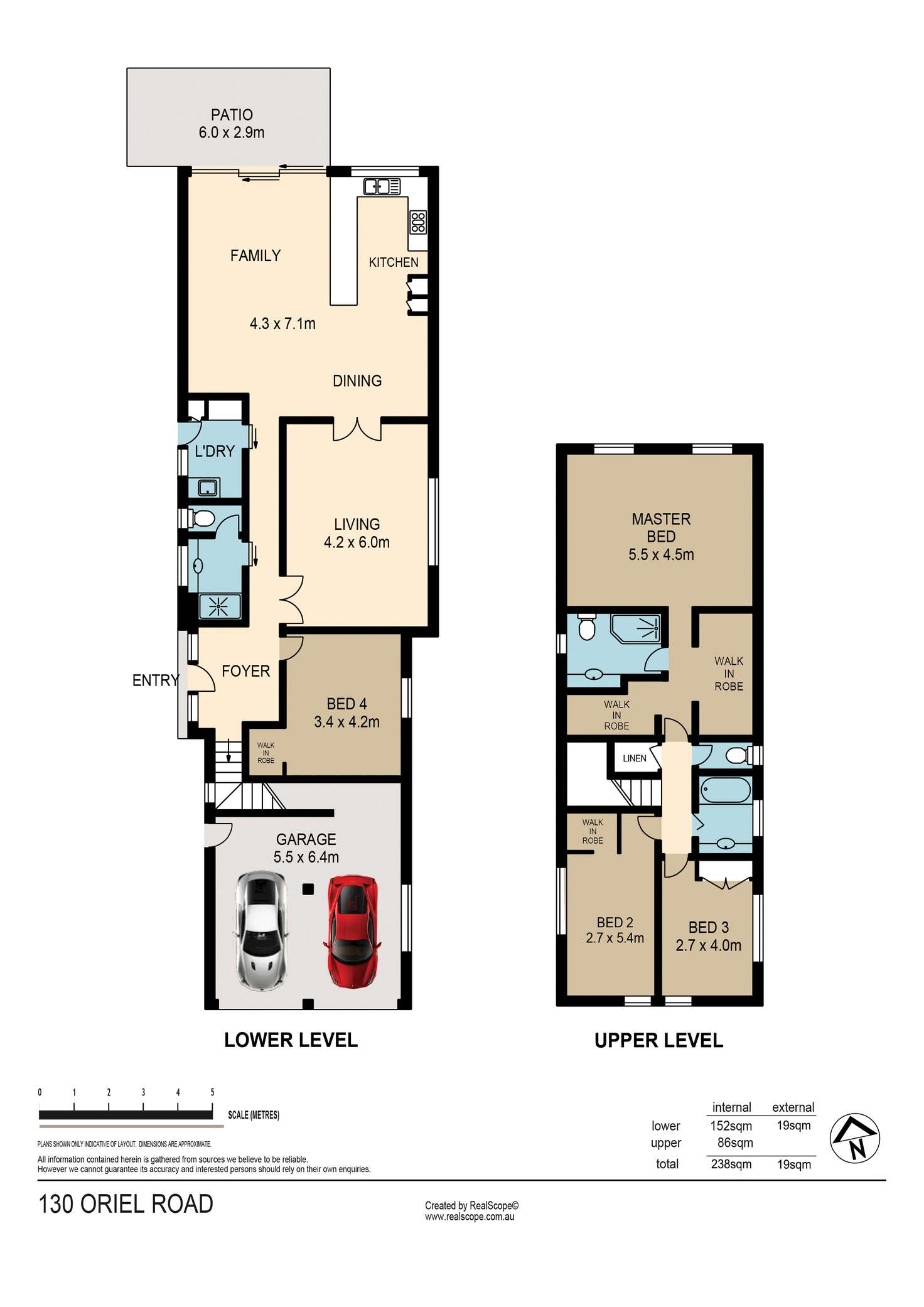 Floorplan of Homely house listing, 130a Oriel Rd, Ascot QLD 4007