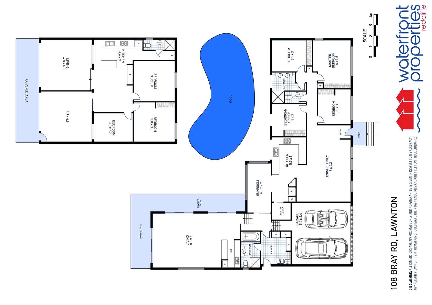 Floorplan of Homely house listing, 108 Bray Road, Lawnton QLD 4501