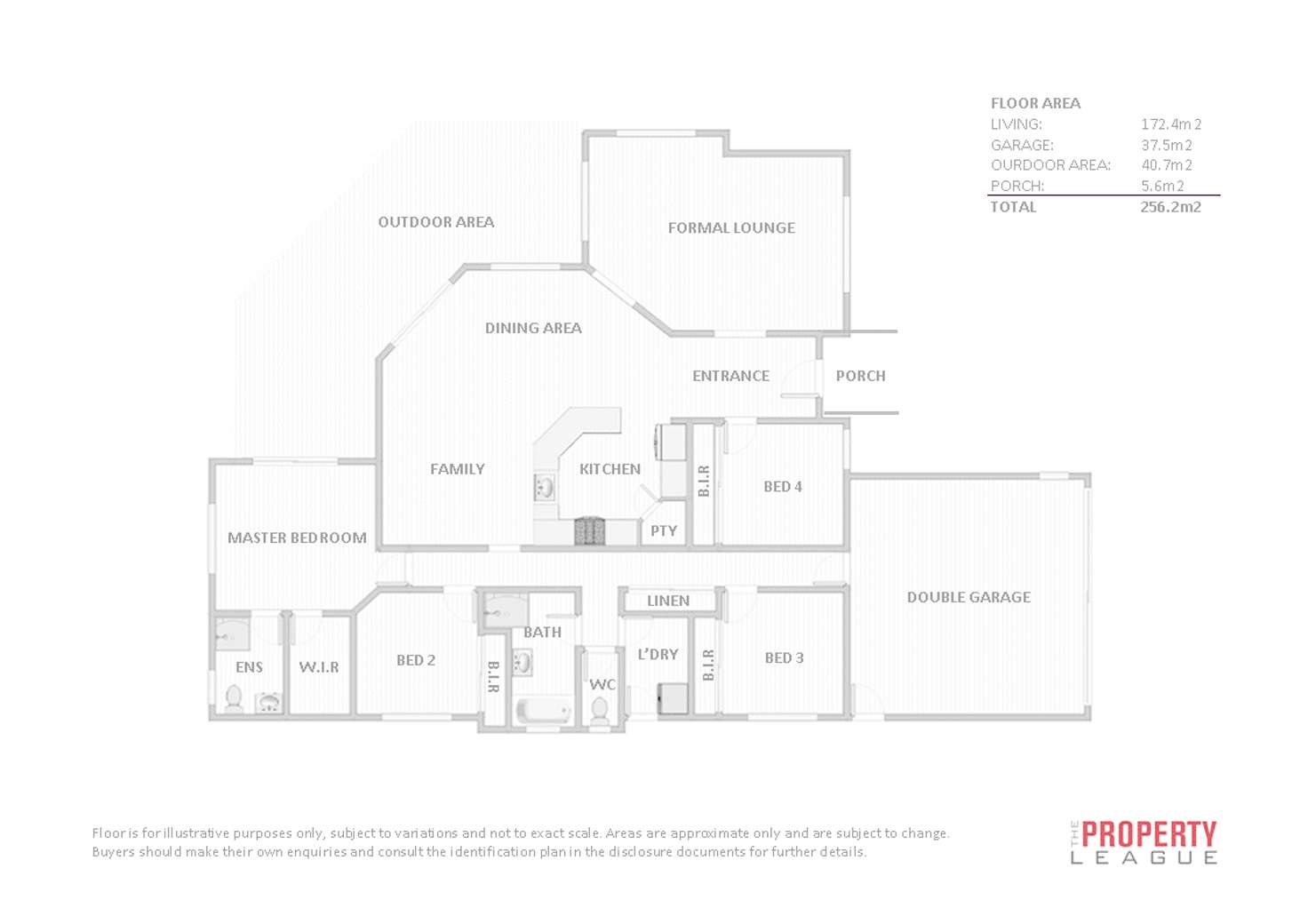 Floorplan of Homely house listing, 10 Boonjee Cl, Narangba QLD 4504
