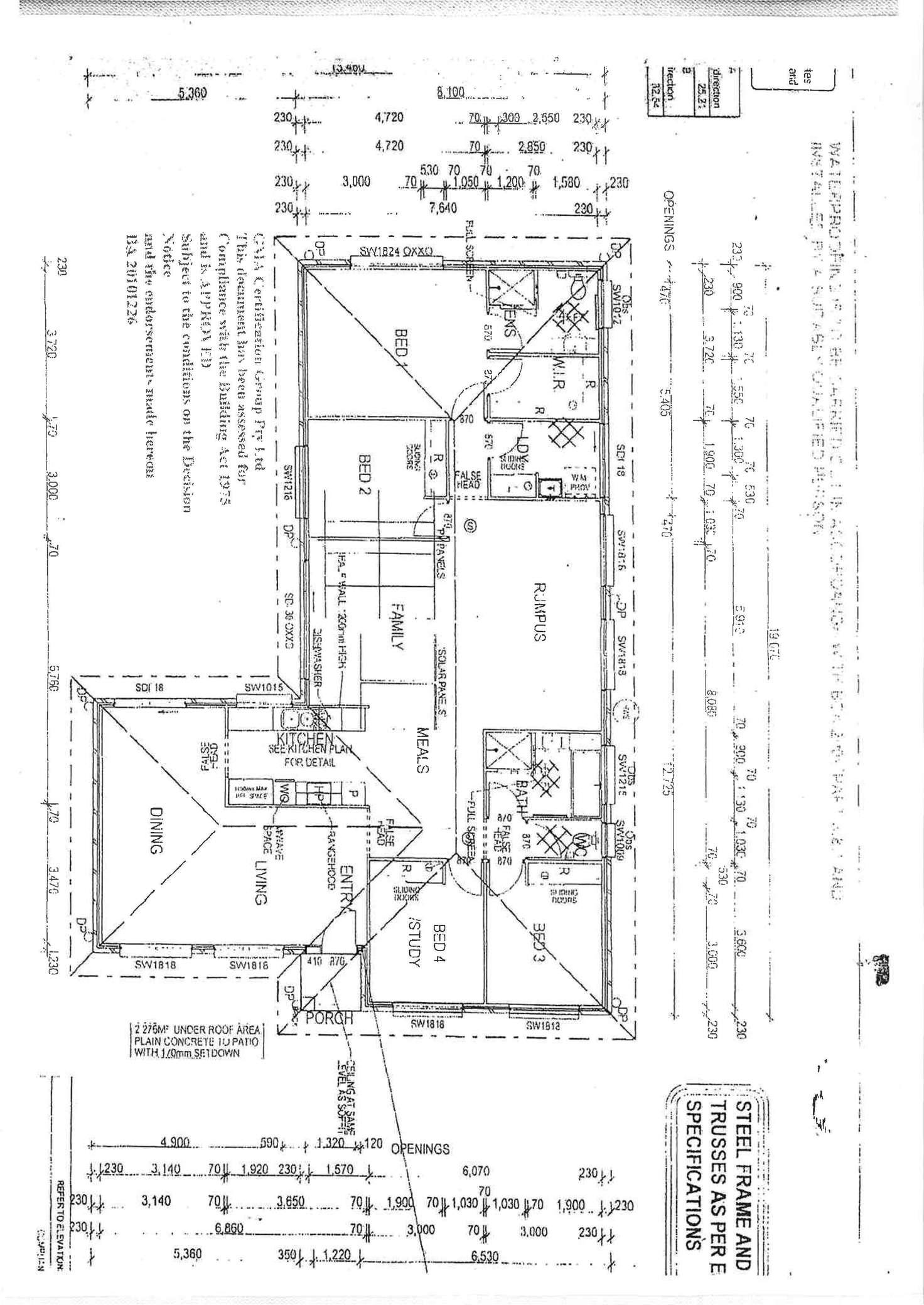 Floorplan of Homely house listing, 38 Bangalow Drive, Steiglitz QLD 4207