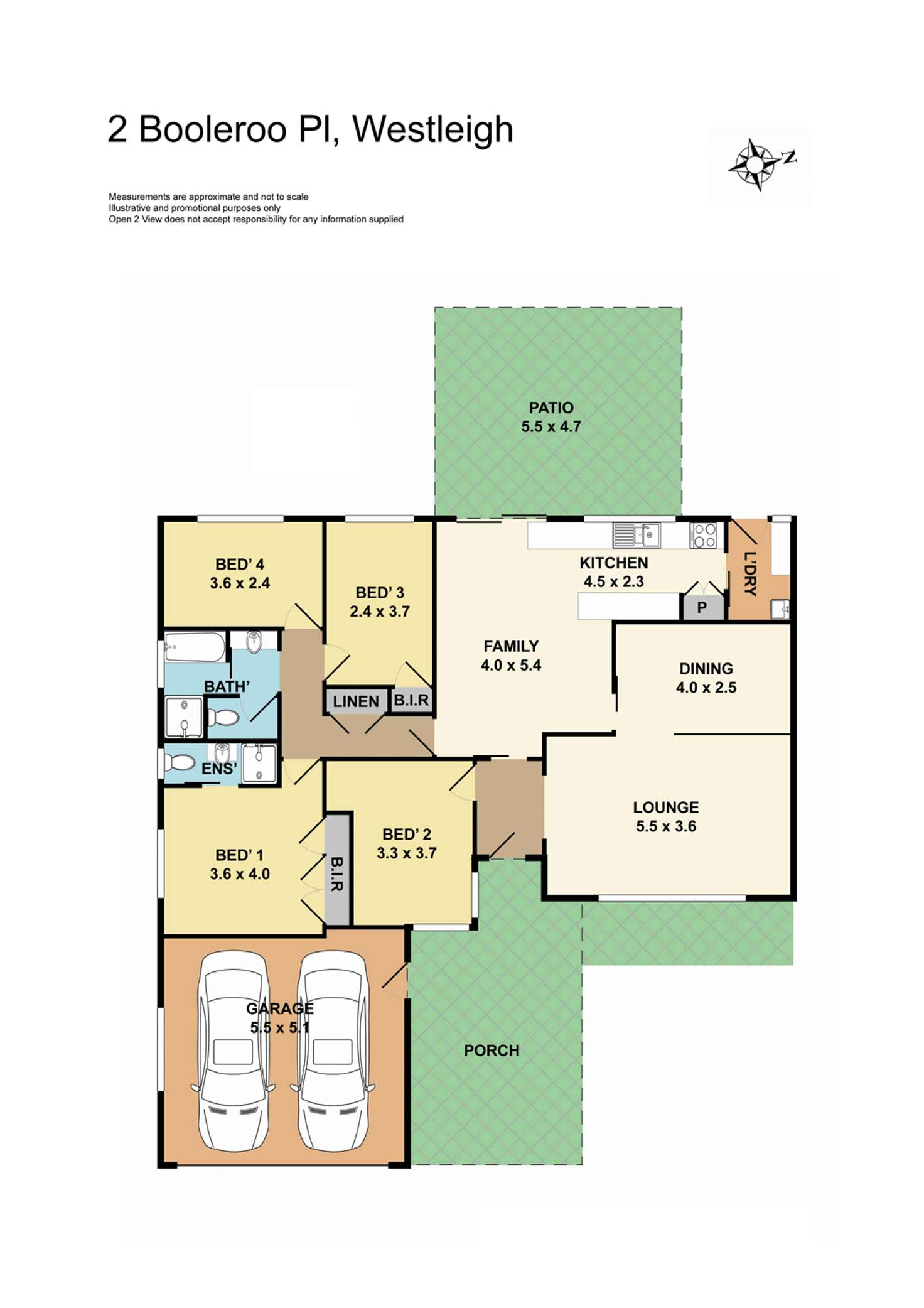 Floorplan of Homely house listing, 2 Booleroo Place, Westleigh NSW 2120