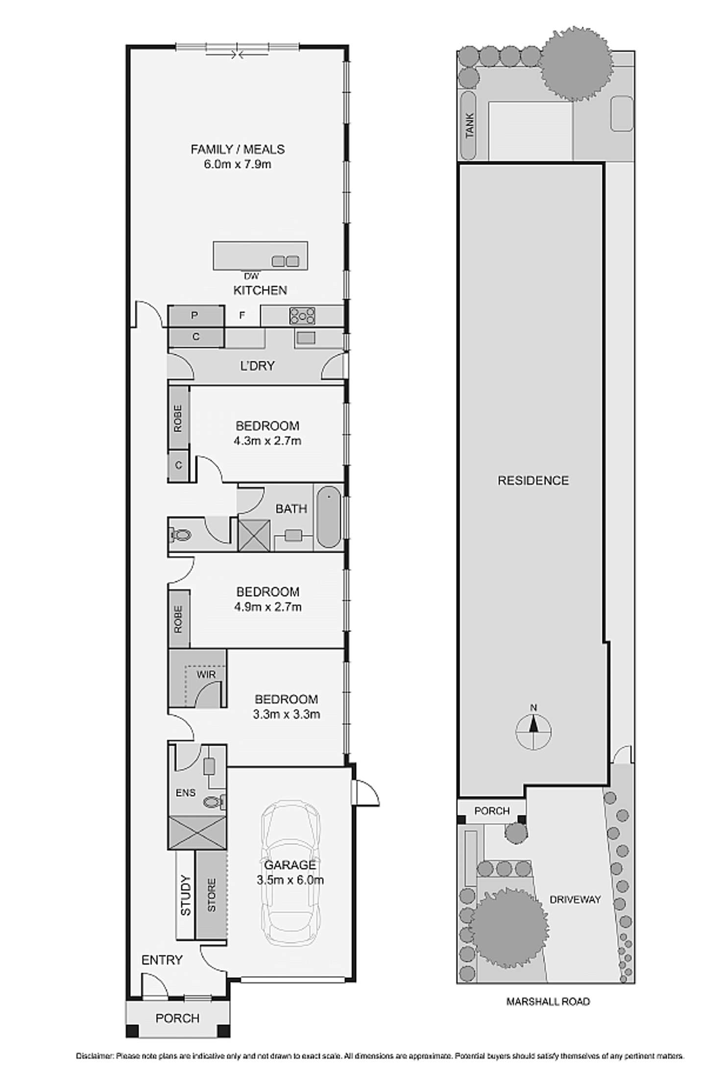 Floorplan of Homely unit listing, 54 Marshall Rd, Airport West VIC 3042