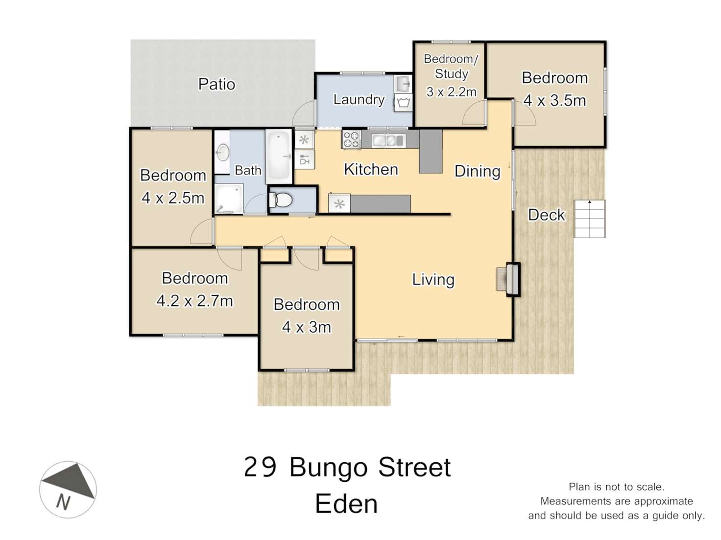 Floorplan of Homely house listing, 29 Bungo Street, Eden NSW 2551