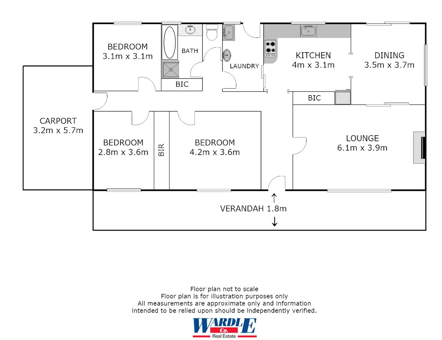 Floorplan of Homely house listing, 20 Avice Street, Booleroo Centre SA 5482