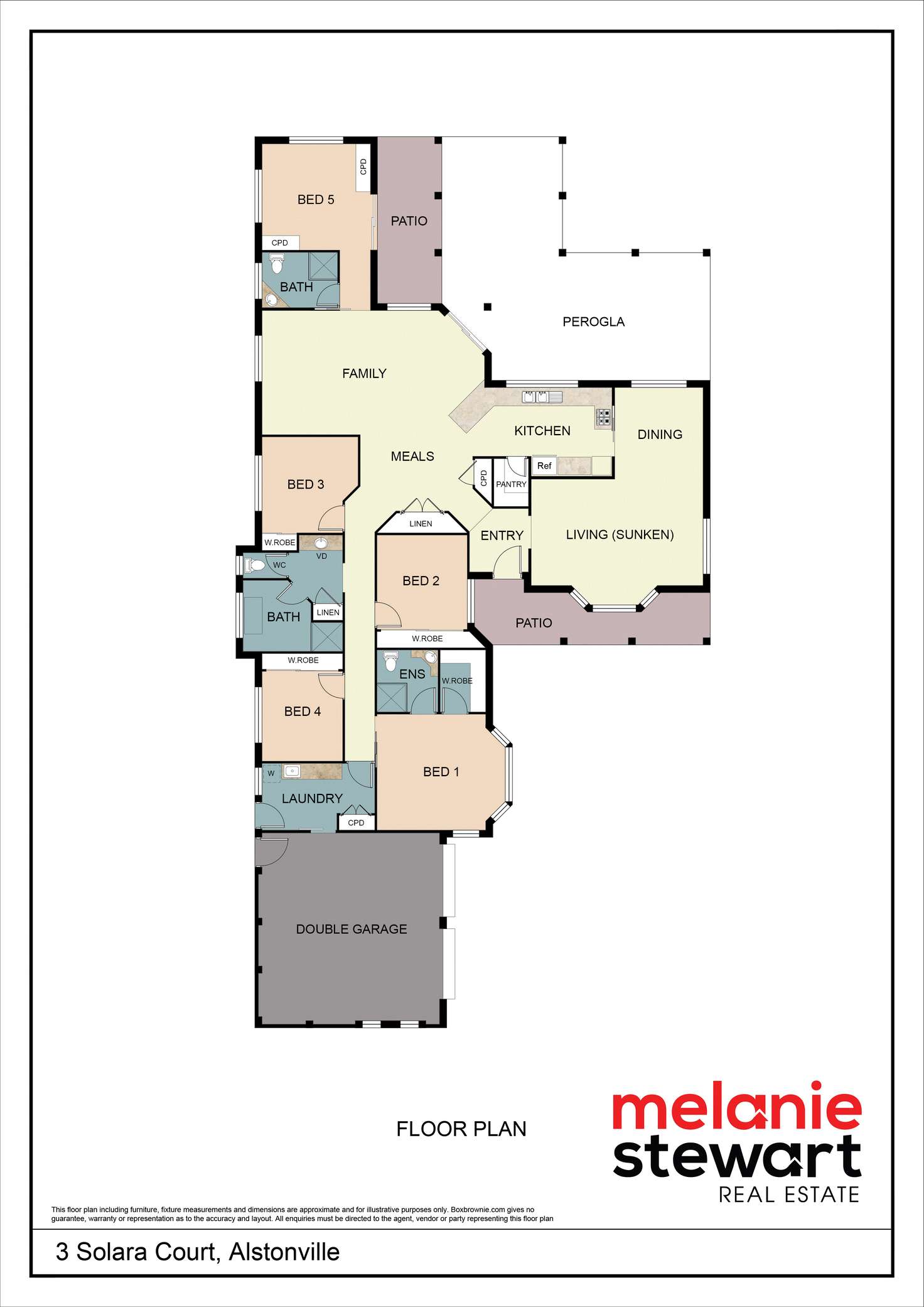 Floorplan of Homely house listing, 3 Solara Court, Alstonville NSW 2477