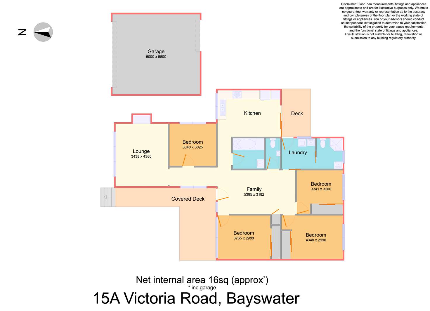 Floorplan of Homely unit listing, 15A Victoria Road, Bayswater VIC 3153