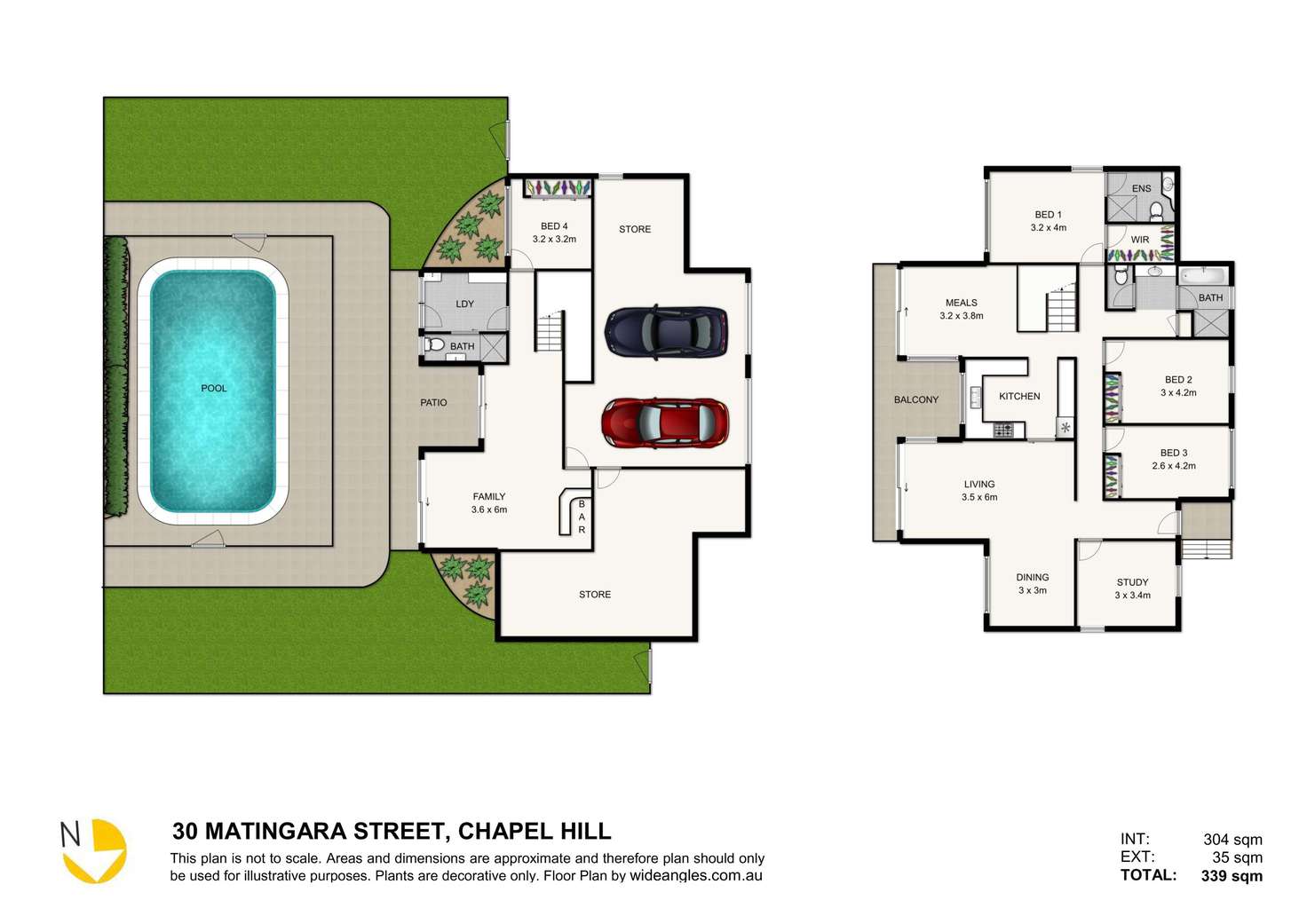 Floorplan of Homely house listing, 30 Matingara Street, Chapel Hill QLD 4069