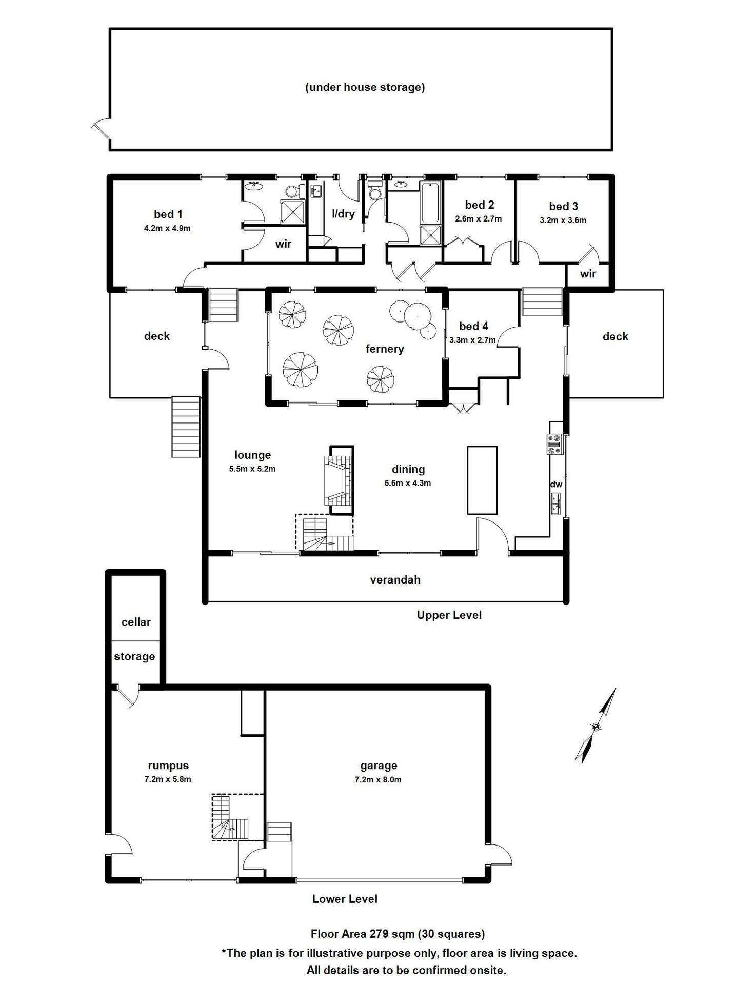 Floorplan of Homely house listing, 46 Hazelvale Road, Tecoma VIC 3160