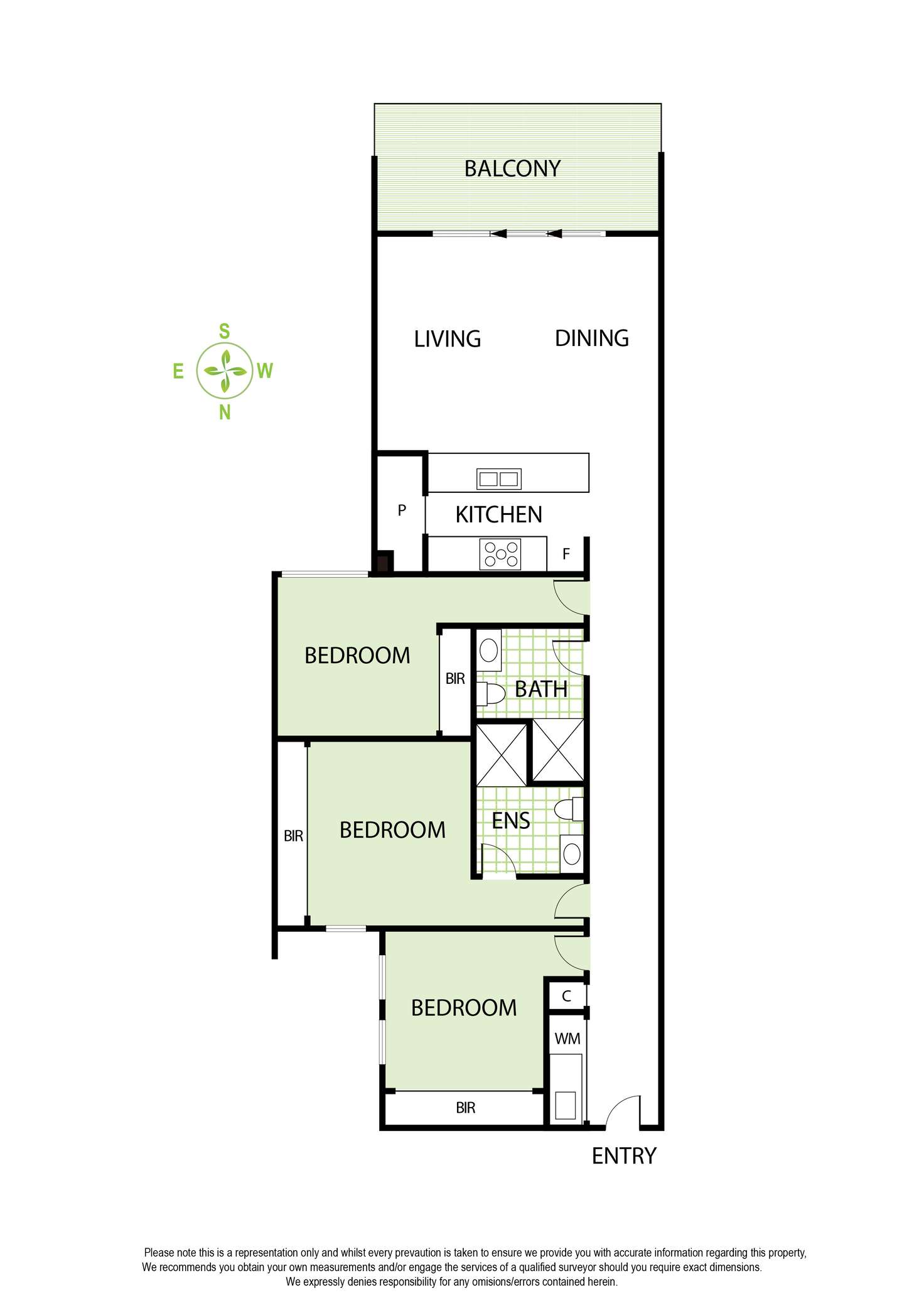 Floorplan of Homely apartment listing, 201/777 Glen Huntly Road, Caulfield VIC 3162