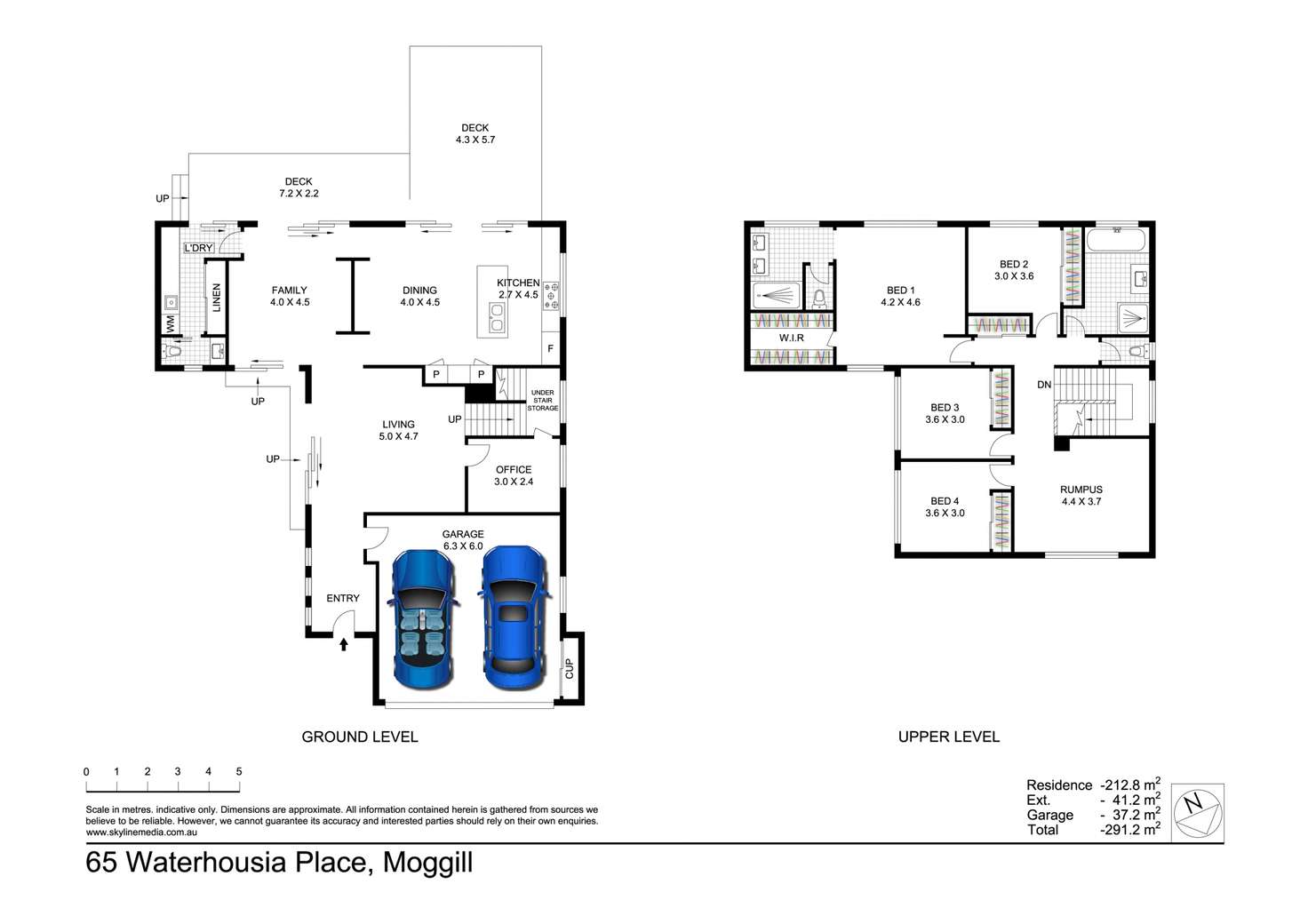 Floorplan of Homely house listing, 65 Waterhousia Place, Moggill QLD 4070